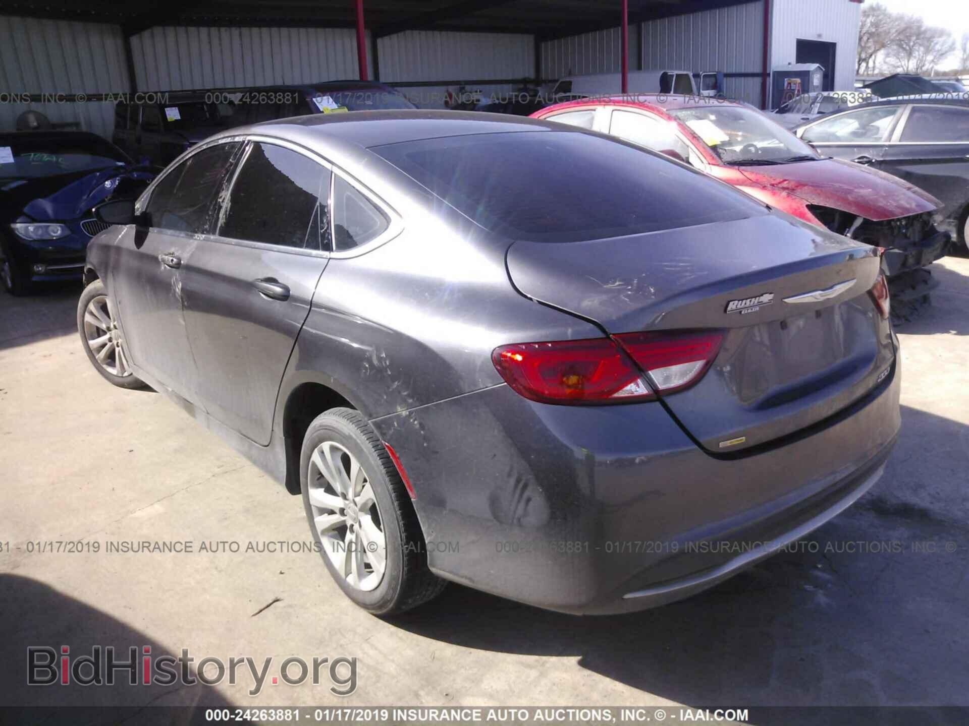 2015 CHRYSLER 200 - VIN: 1C3CCCAB2FN576484 - Photo 3