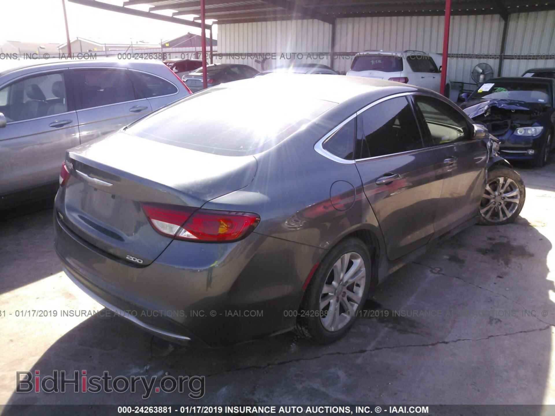 2015 CHRYSLER 200 - VIN: 1C3CCCAB2FN576484 - Photo 4