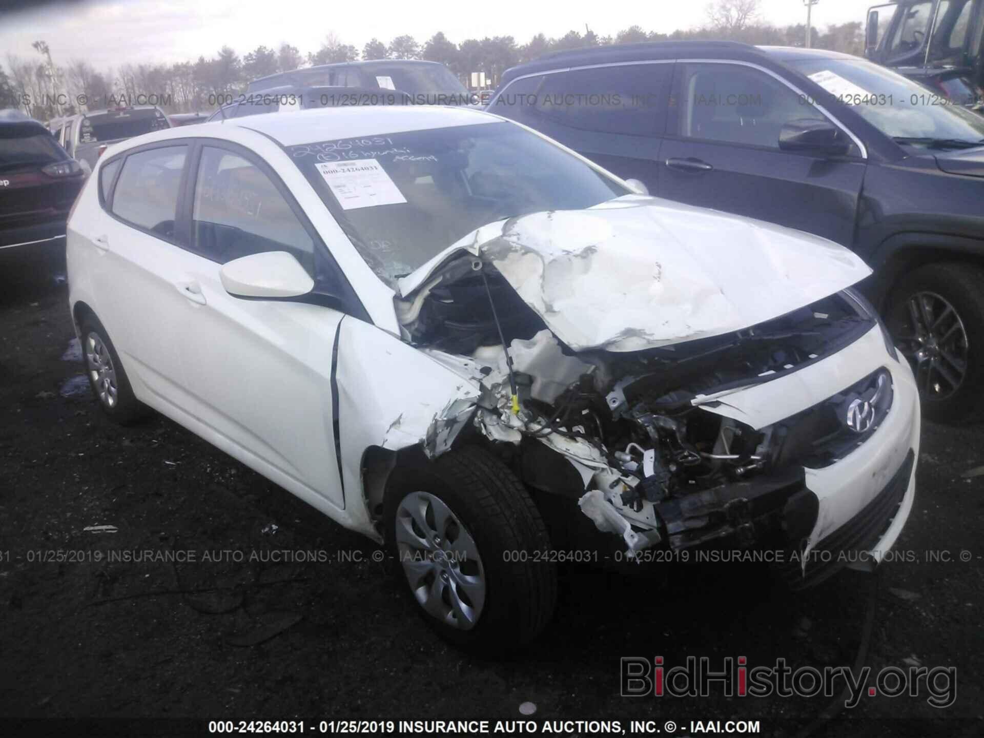 Фотография KMHCT5AE0GU258707 - HYUNDAI ACCENT 2016