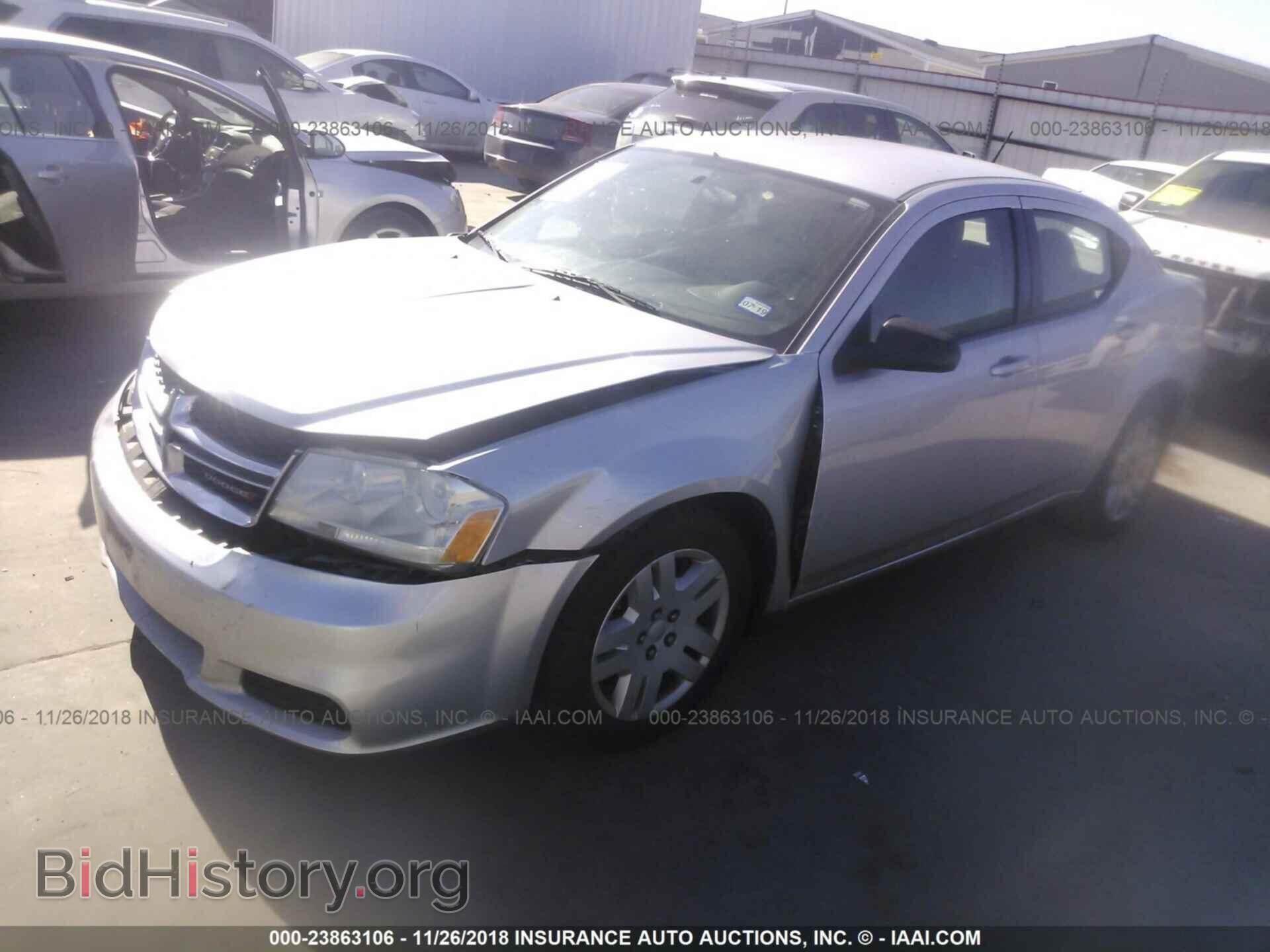 2012 DODGE AVENGER - VIN: 1C3CDZAB0CN220207 - Photo 2