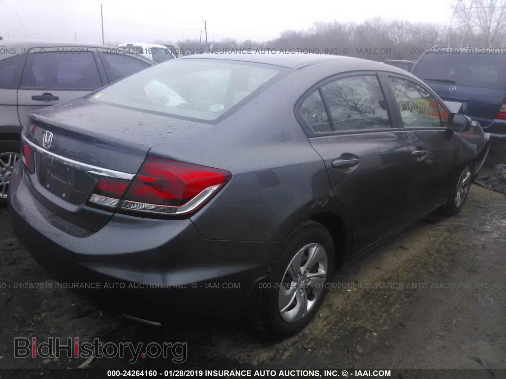 2014 HONDA CIVIC - VIN: 19XFB2F53EE054376 - Фото 4