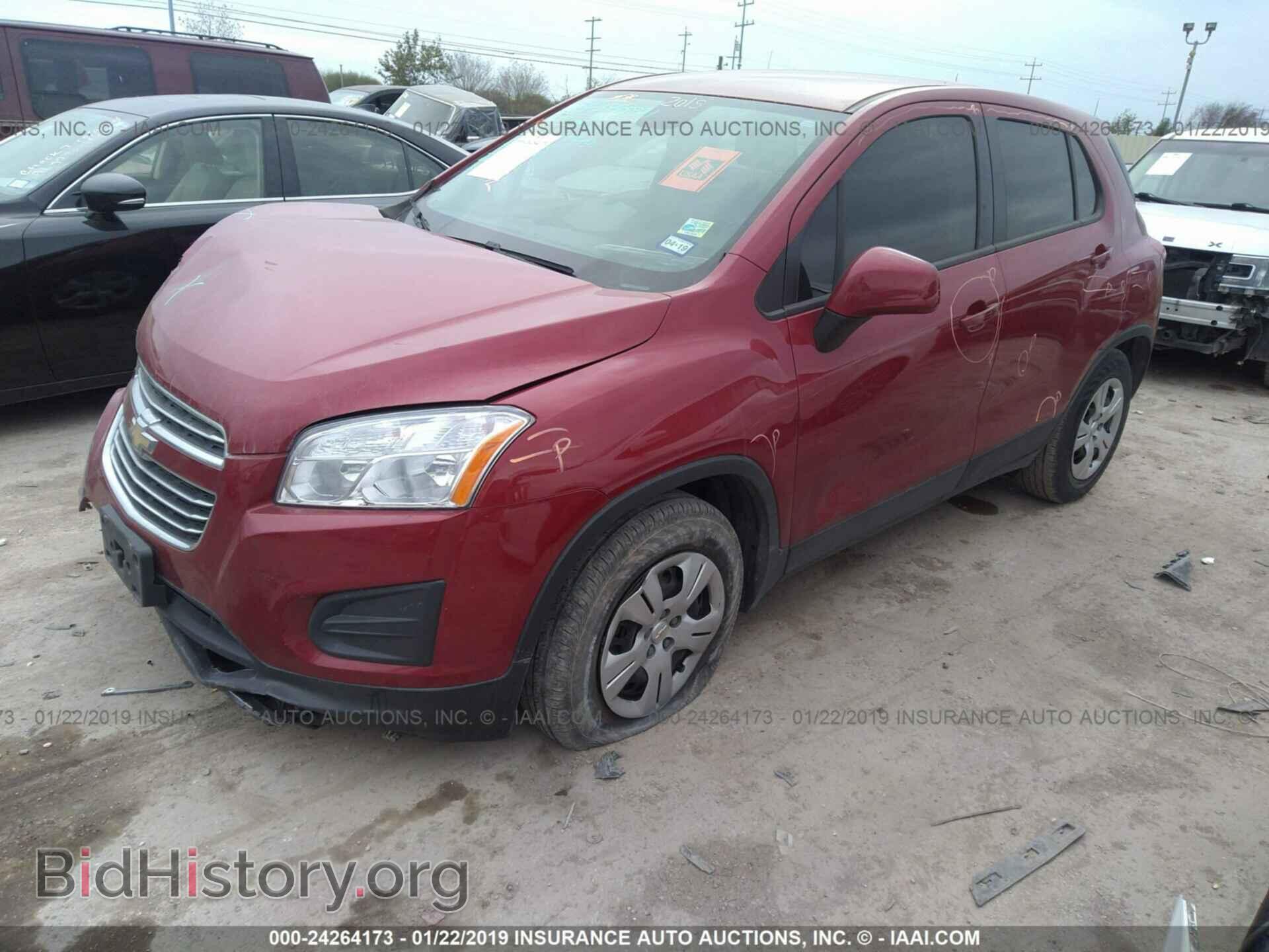 2015 CHEVROLET TRAX - VIN: KL7CJKSB6FB159037 - Фото 2