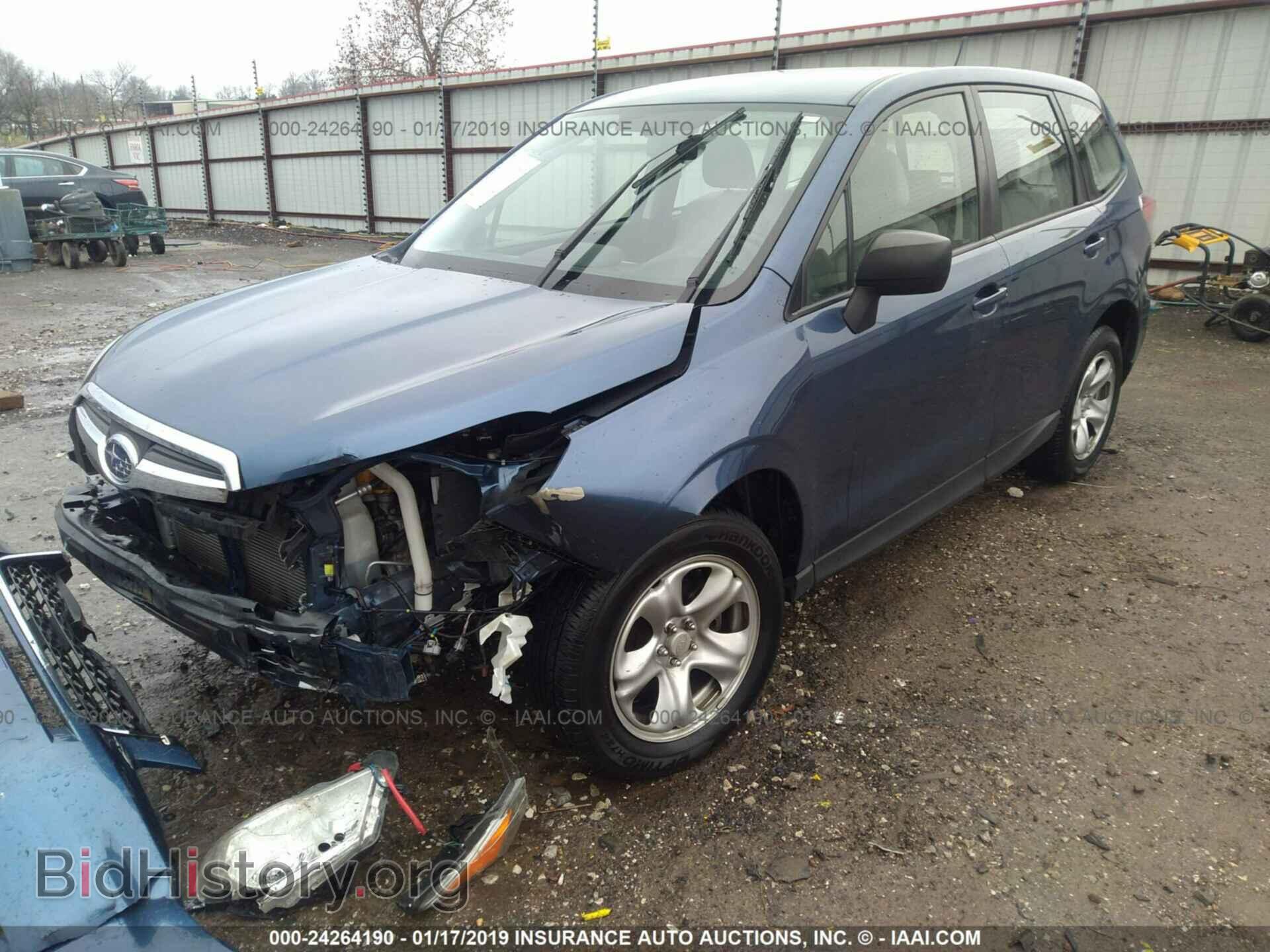 2014 SUBARU FORESTER - VIN: JF2SJAACXEH478988 - Фото 2