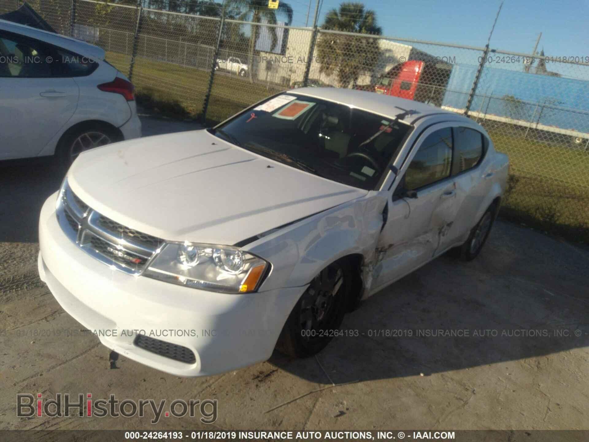 2014 DODGE AVENGER - VIN: 1C3CDZAB1EN190671 - Photo 2