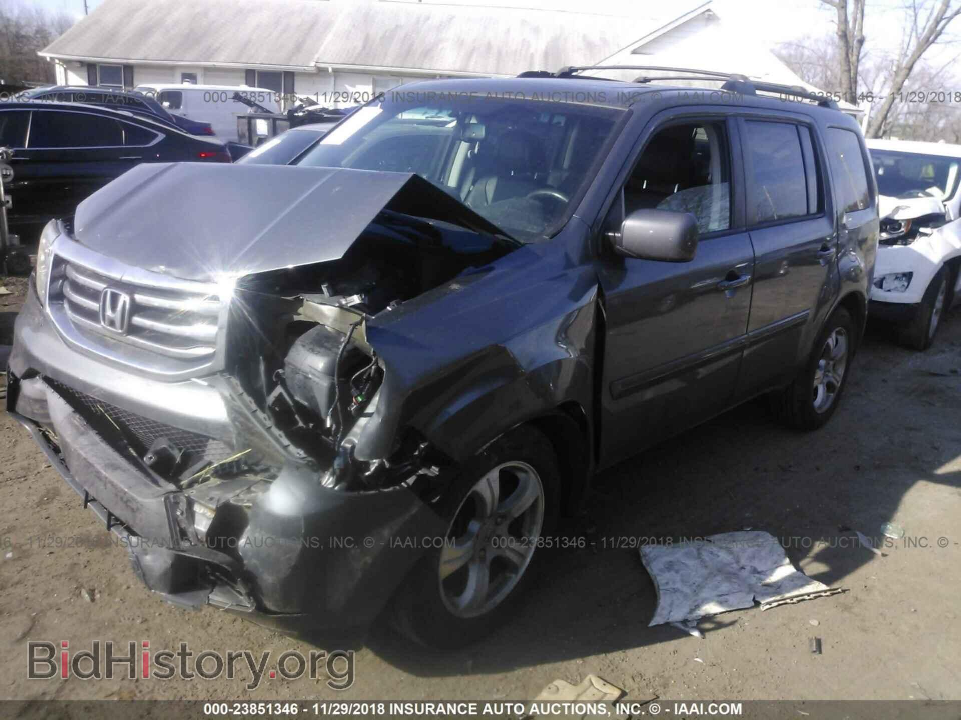 2012 HONDA PILOT - VIN: 5FNYF4H55CB066607 - Photo 2