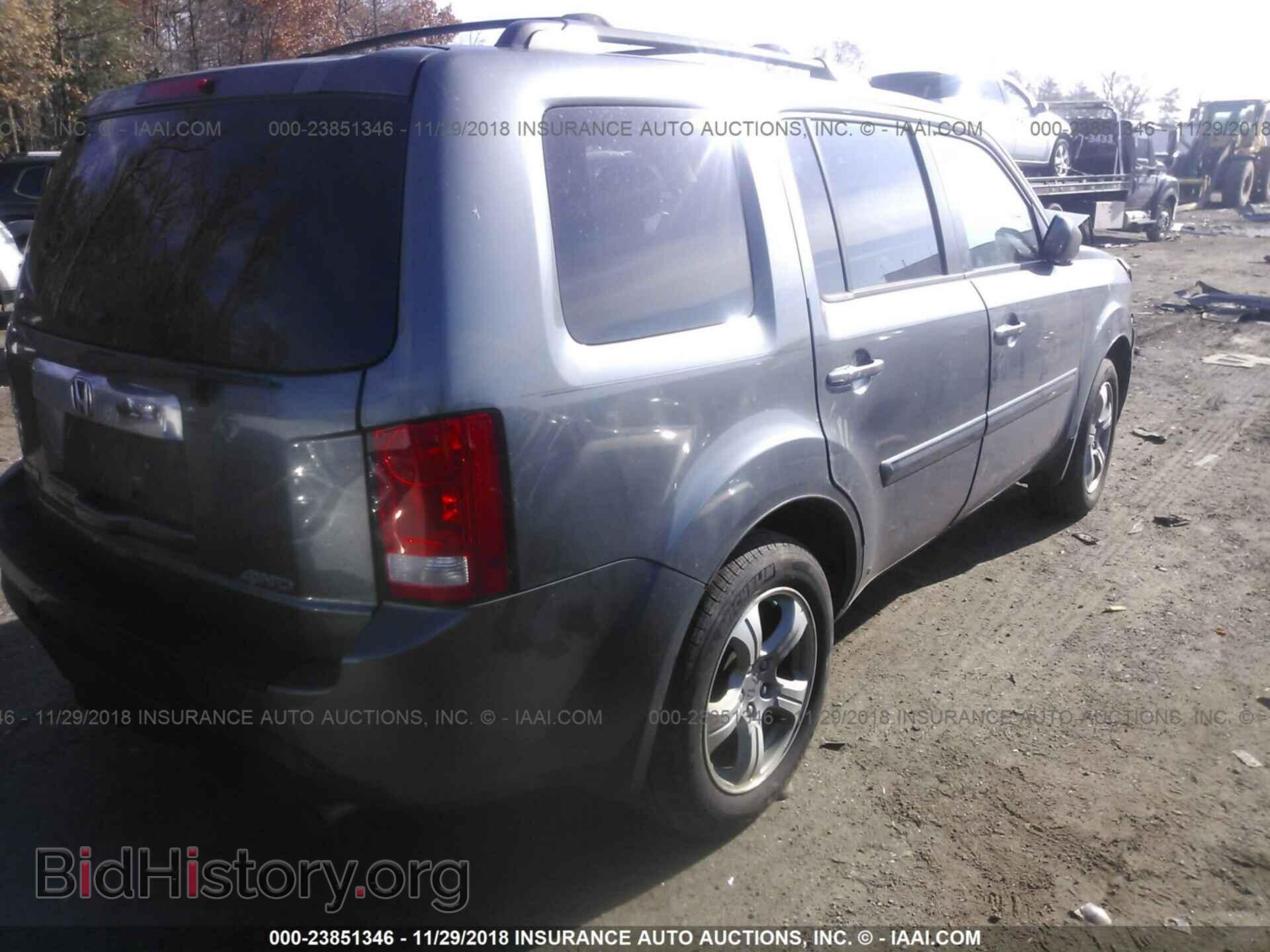 2012 HONDA PILOT - VIN: 5FNYF4H55CB066607 - Photo 4