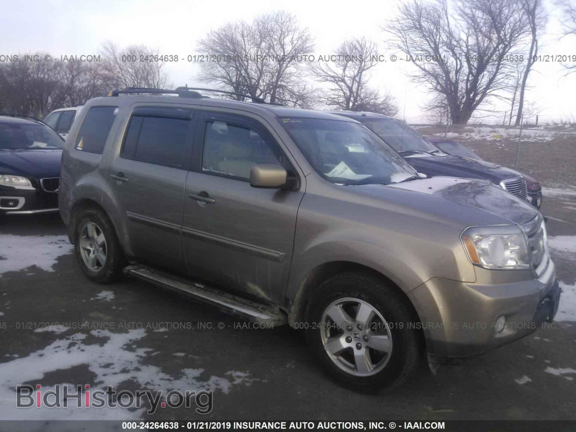 Фотография 5FNYF4H57BB084282 - HONDA PILOT 2011