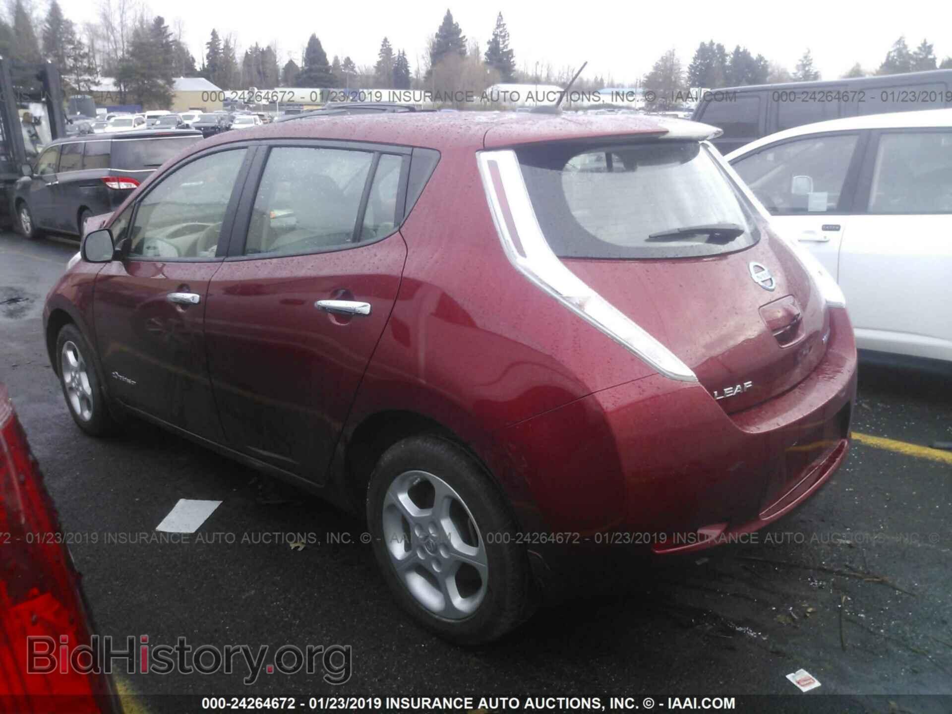 2015 NISSAN LEAF - VIN: 1N4AZ0CP5FC308376 - Фото 3