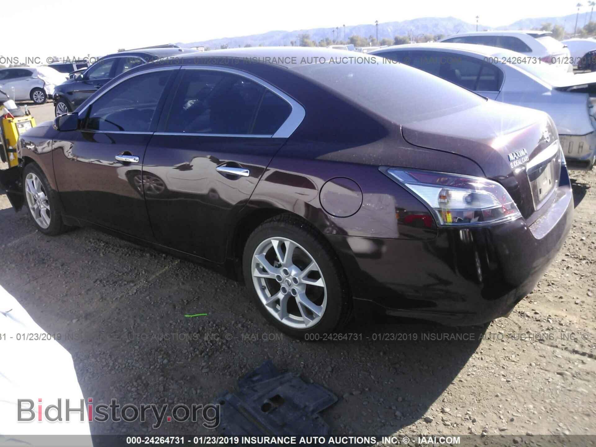 2014 NISSAN MAXIMA - VIN: 1N4AA5AP5EC474631 - Фото 3