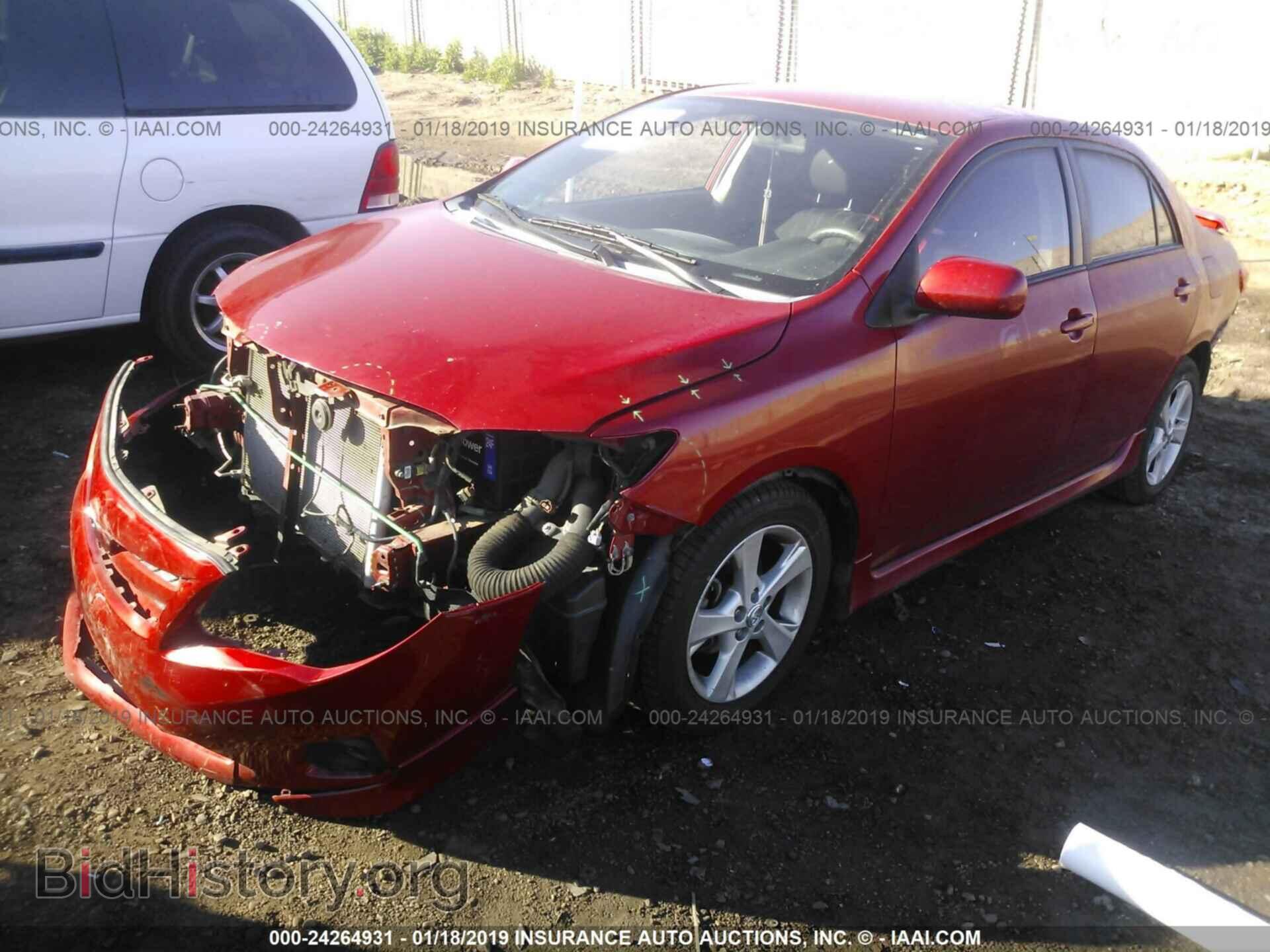 2011 TOYOTA COROLLA - VIN: 2T1BU4EE6BC754750 - Фото 2