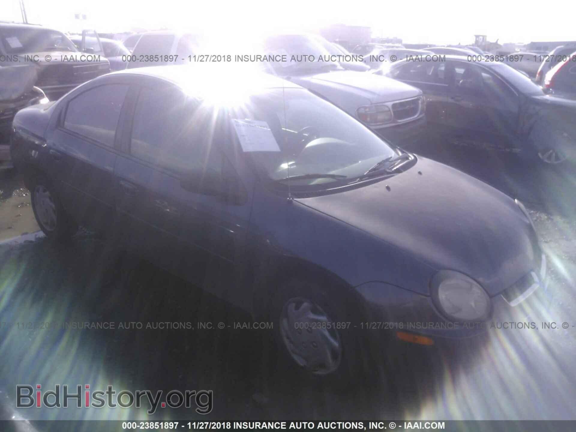 Фотография 1B3ES56C84D516492 - DODGE NEON 2004