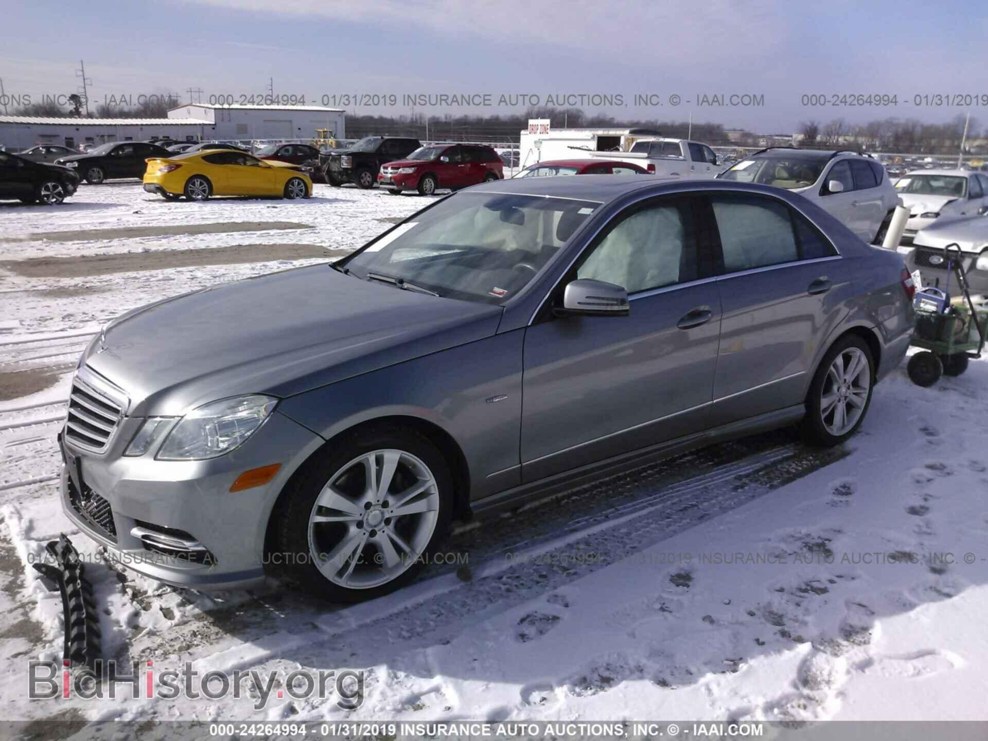 2012 MERCEDES-BENZ E - VIN: WDDHF8JB1CA630422 - Фото 2