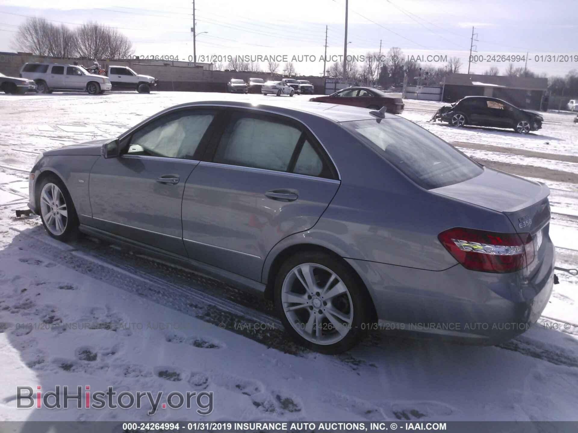 2012 MERCEDES-BENZ E - VIN: WDDHF8JB1CA630422 - Фото 3