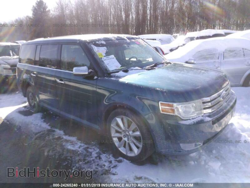 2011 Ford FLEX Limited (VIN 2FMHK6DTXBBD01943) — photo 1 of 10, IAAI, damage: rear