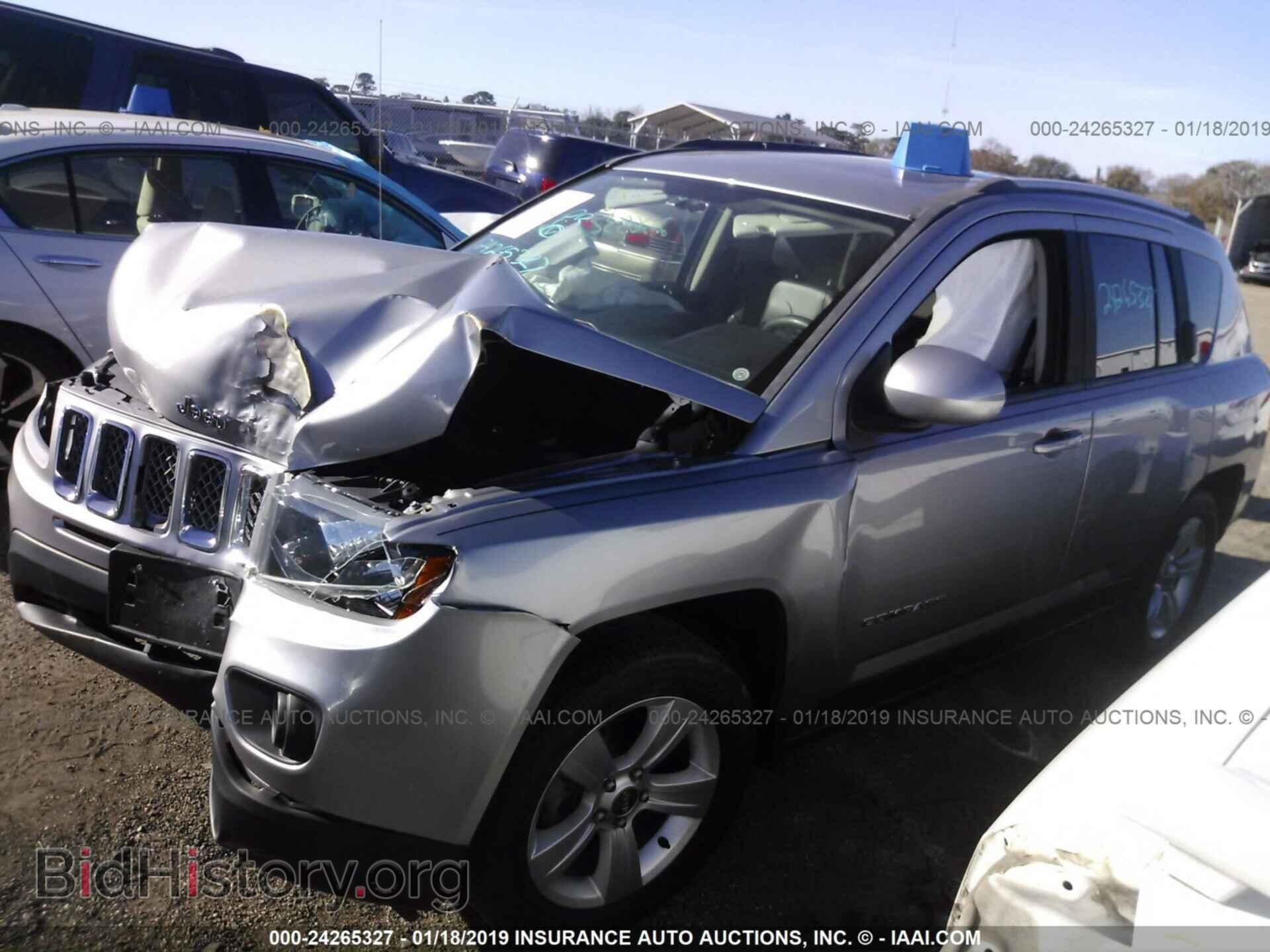 2015 JEEP COMPASS - VIN: 1C4NJDEB7FD269702 - Фото 2