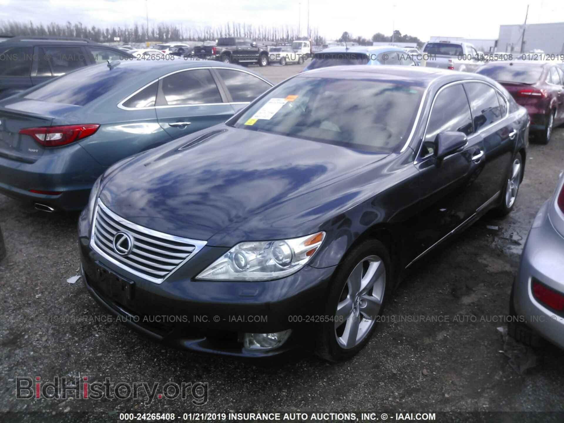 2011 LEXUS LS - VIN: JTHGL5EFXB5043412 - Фото 2