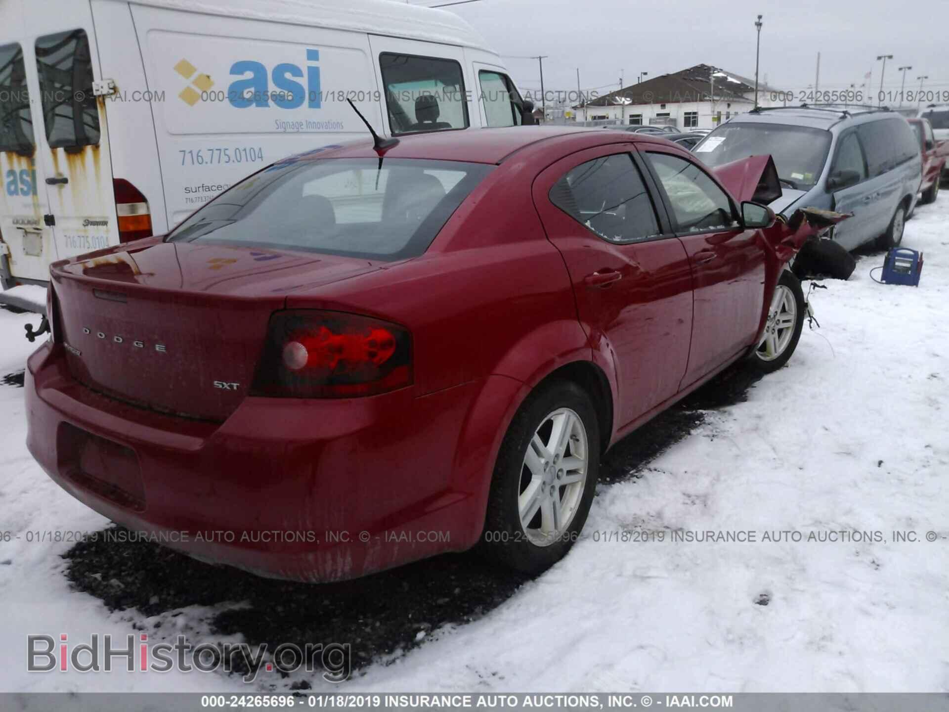 2012 DODGE AVENGER - VIN: 1C3CDZCB8CN223501 - Фото 4