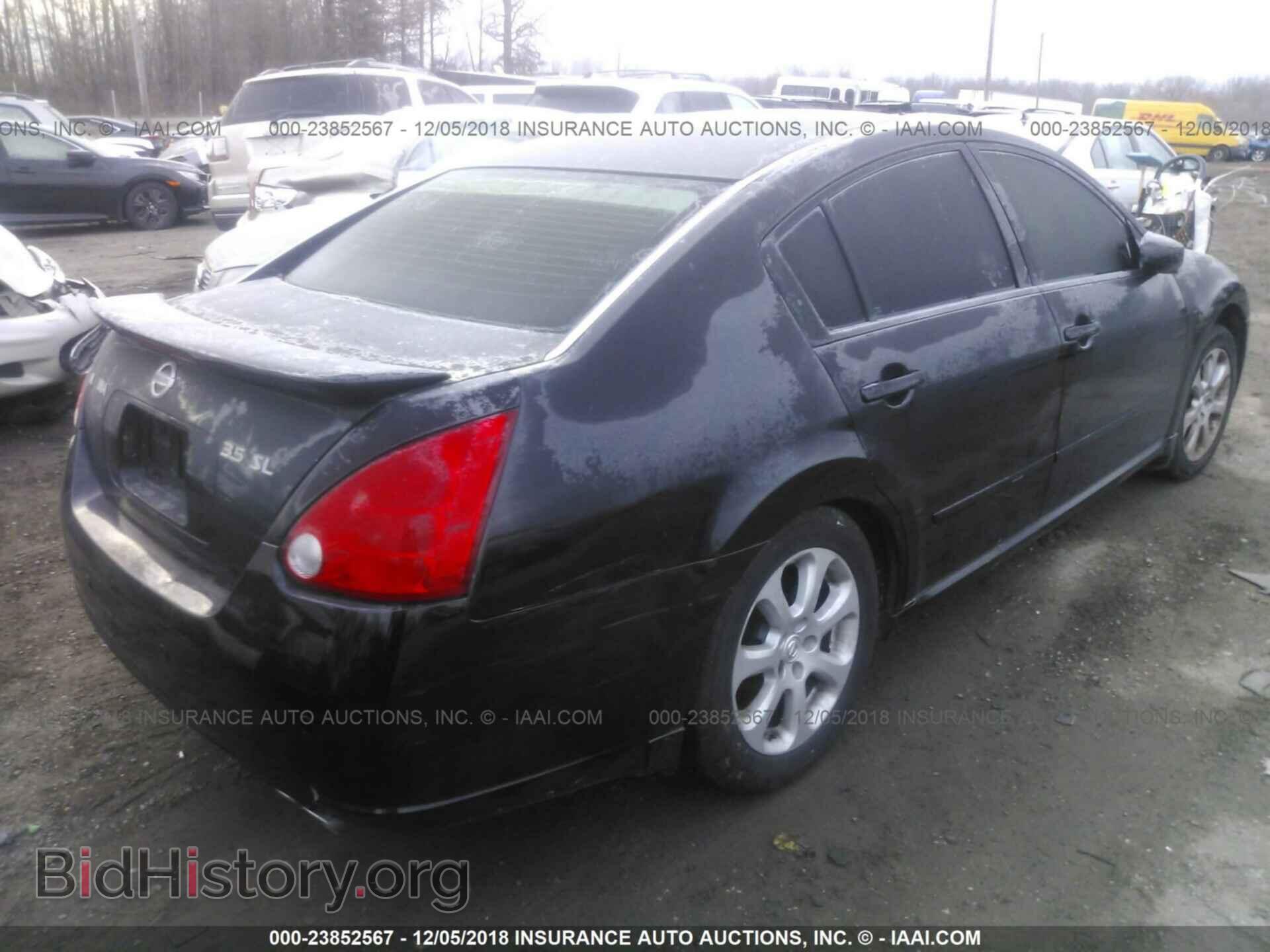 2007 NISSAN MAXIMA - VIN: 1N4BA41E67C856182 - Фото 4