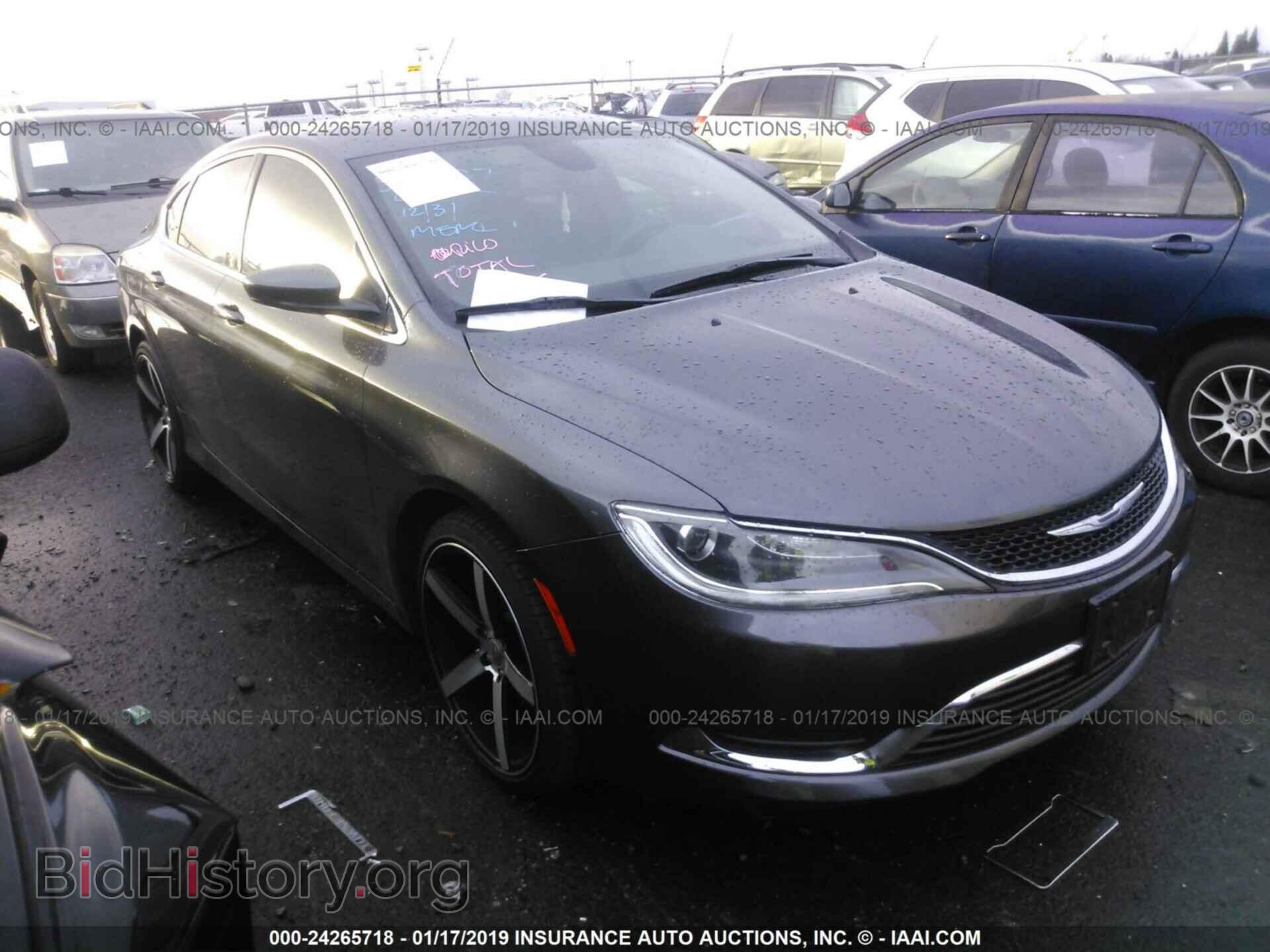 Photo 1C3CCCAB4FN621814 - CHRYSLER 200 2015
