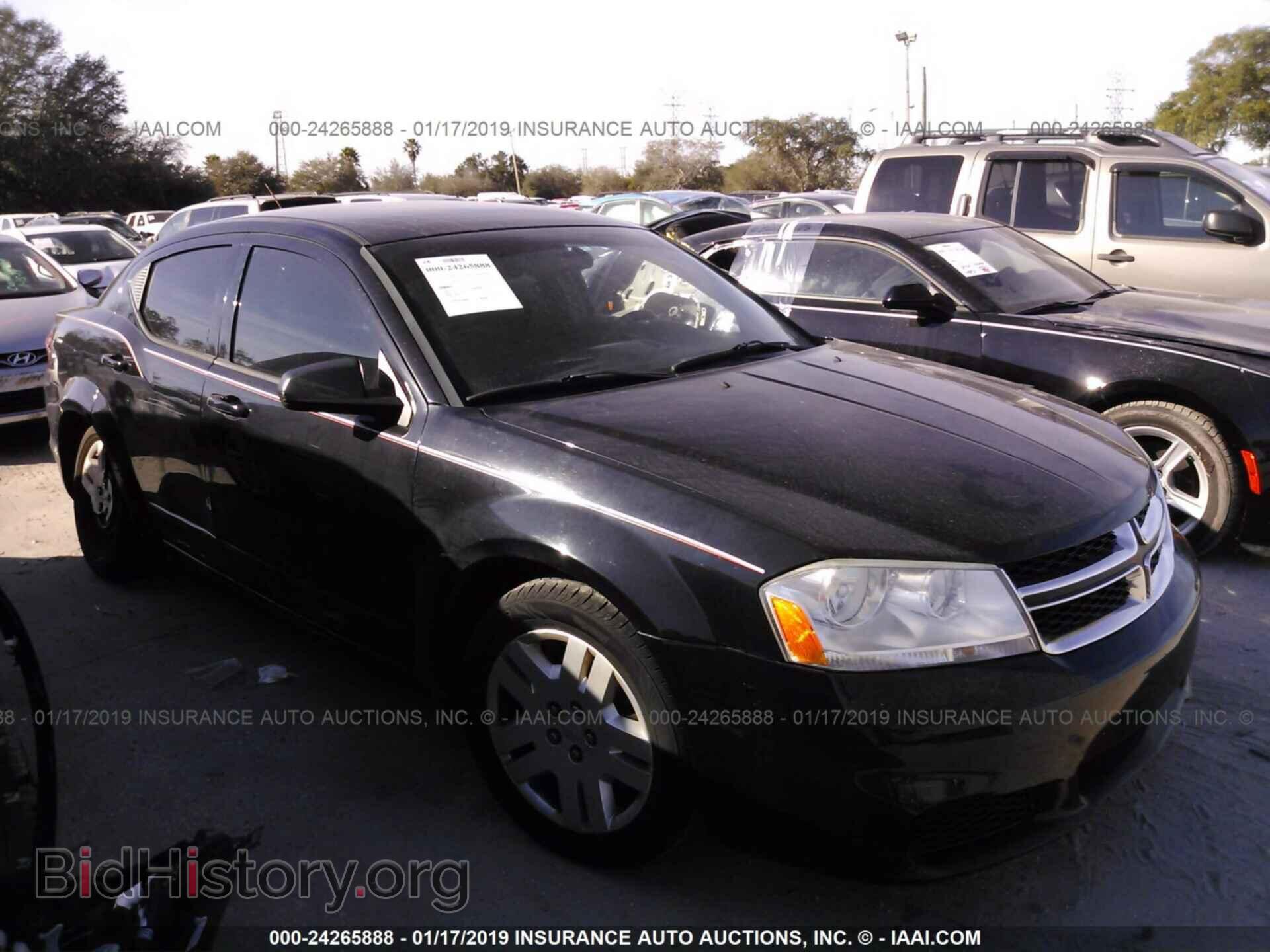 Photo 1C3CDZAG3CN327702 - DODGE AVENGER 2012
