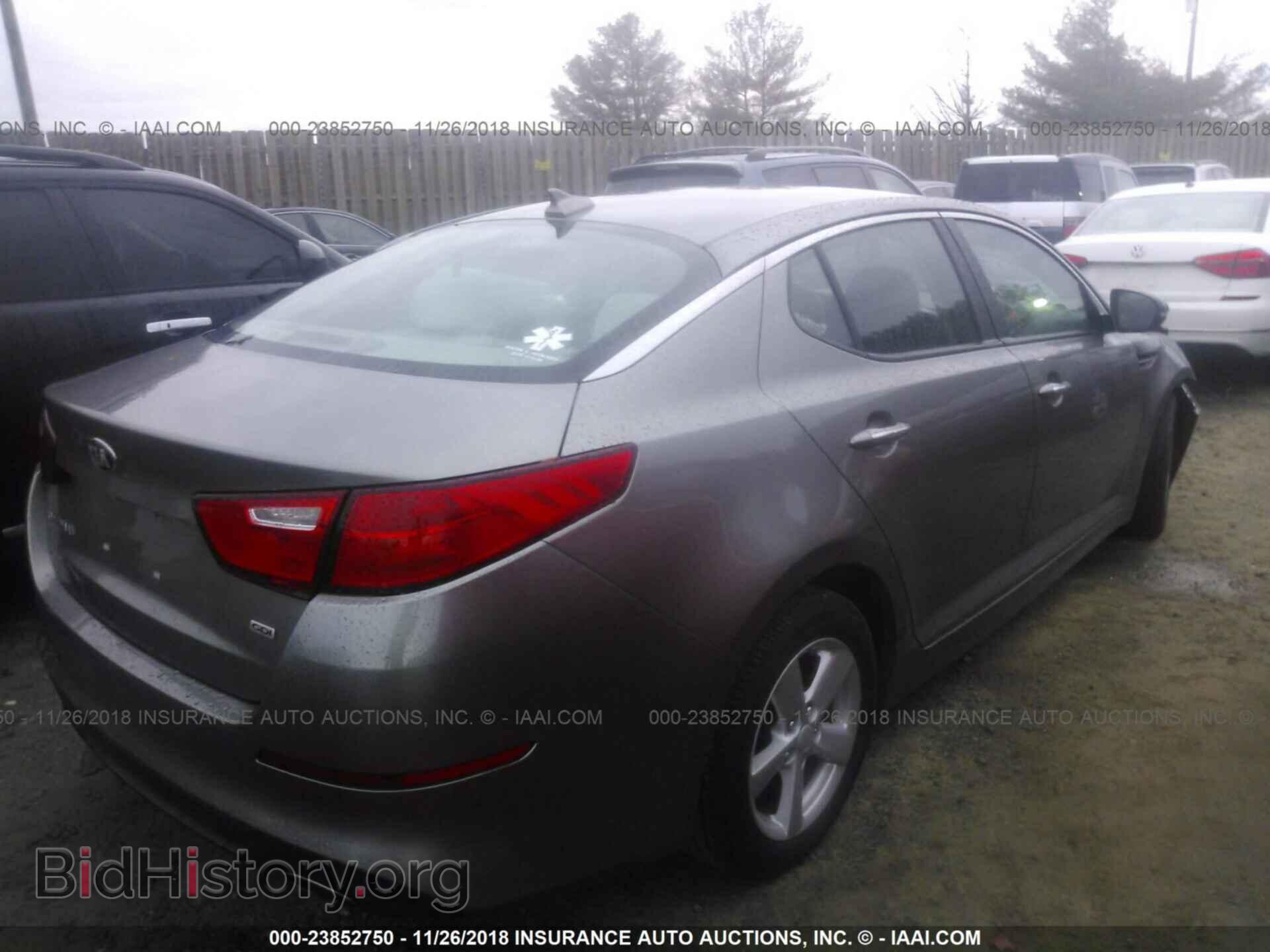 2014 KIA OPTIMA - VIN: 5XXGM4A79EG298544 - Фото 4