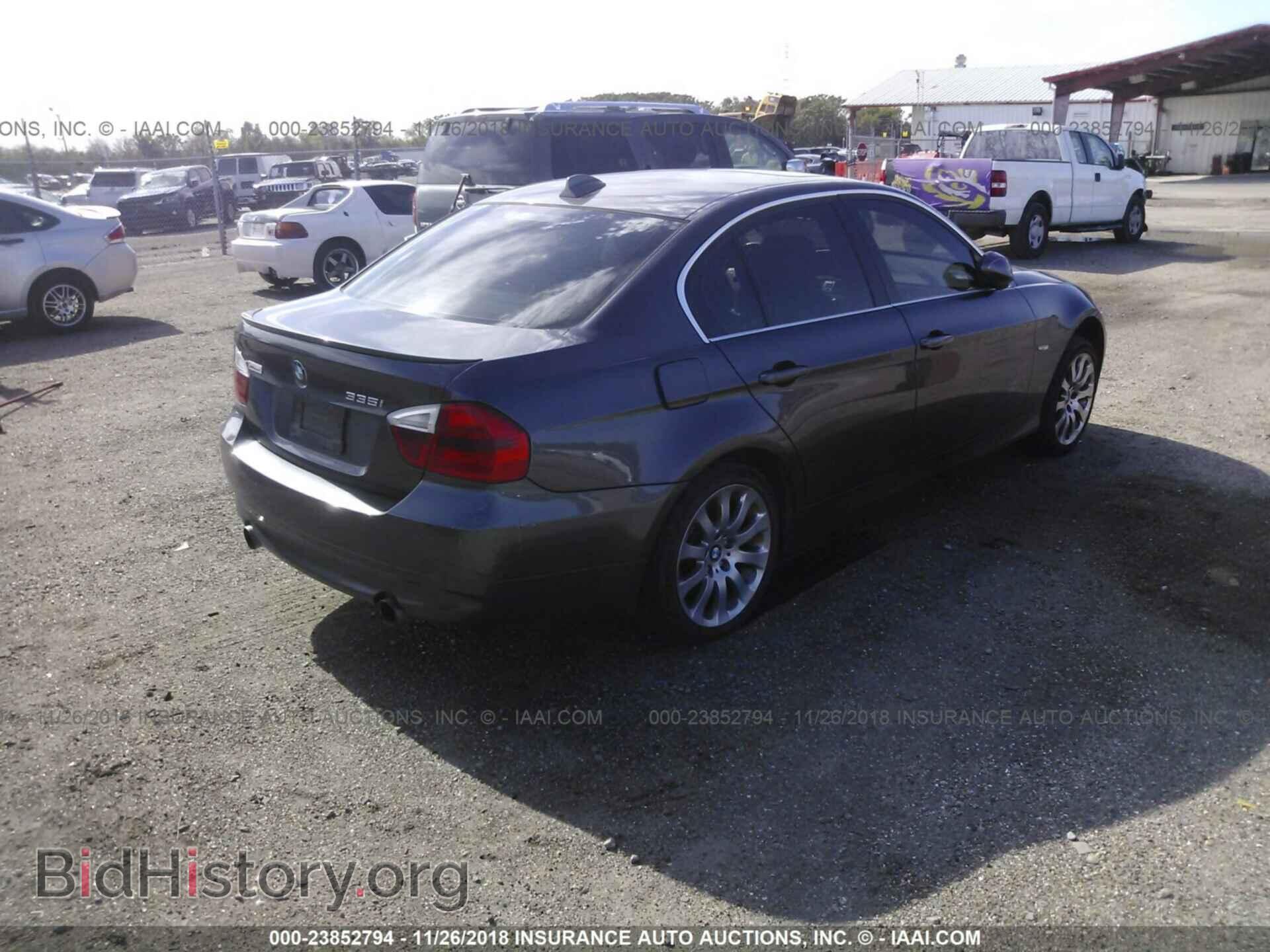 2007 BMW 335 - VIN: WBAVB73557VF52221 - Фото 4