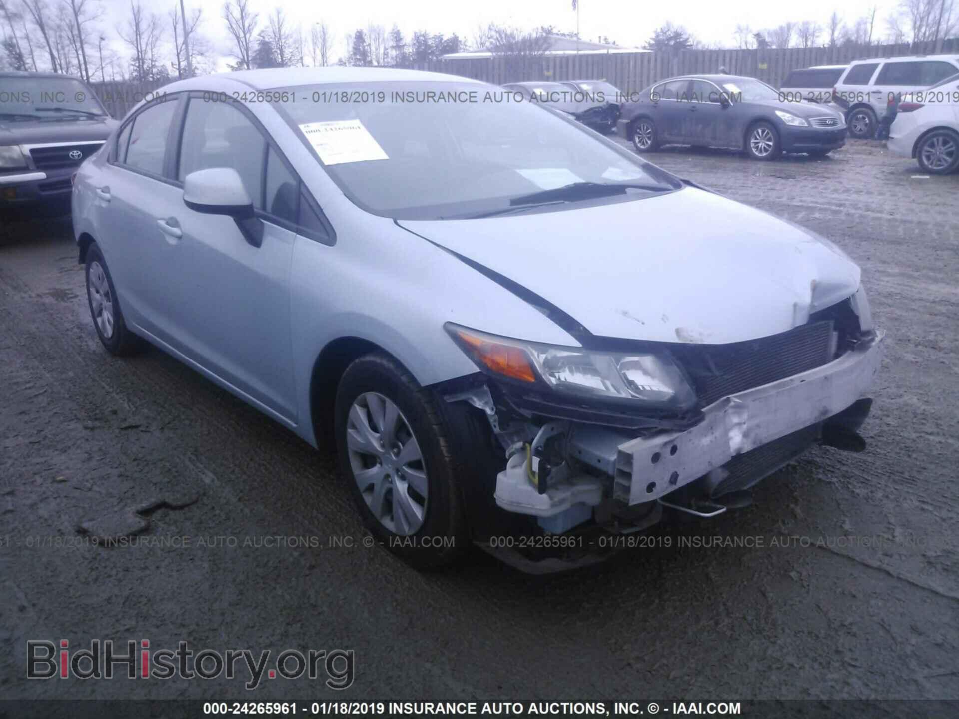Фотография 2HGFB2F56CH516559 - HONDA CIVIC 2012