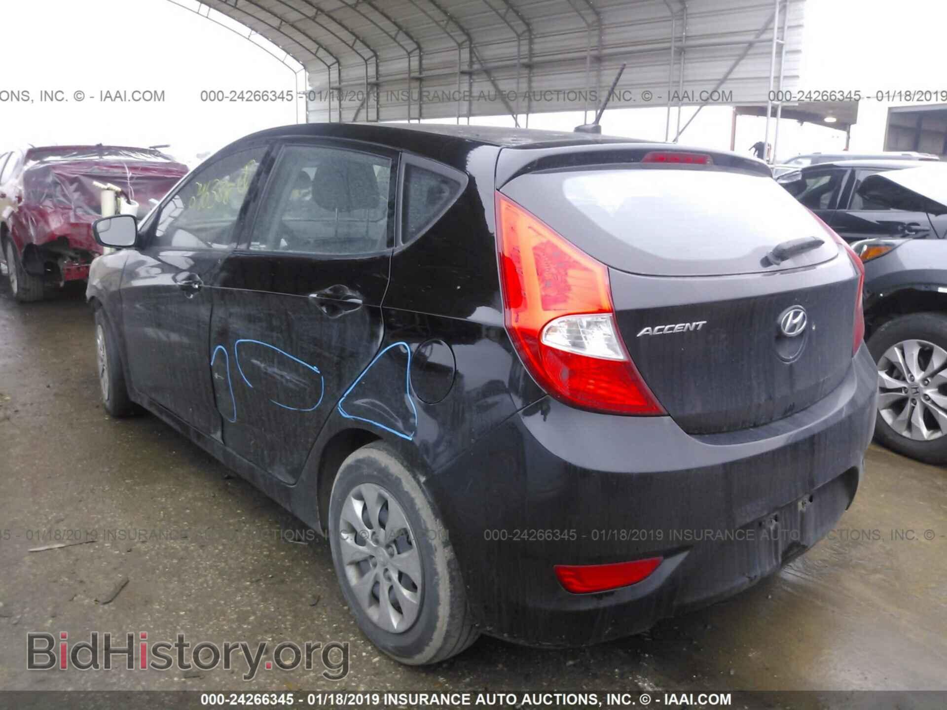 2016 HYUNDAI ACCENT - VIN: KMHCT5AE5GU246388 - Фото 3