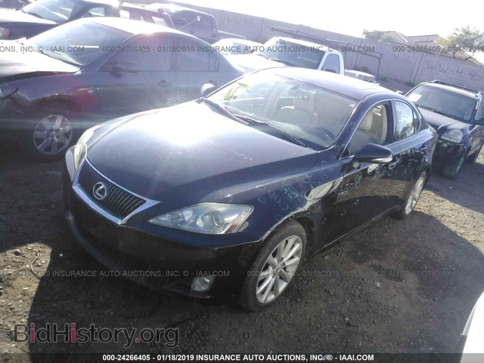 2009 LEXUS IS - VIN: JTHBK262092086109 - Фото 2