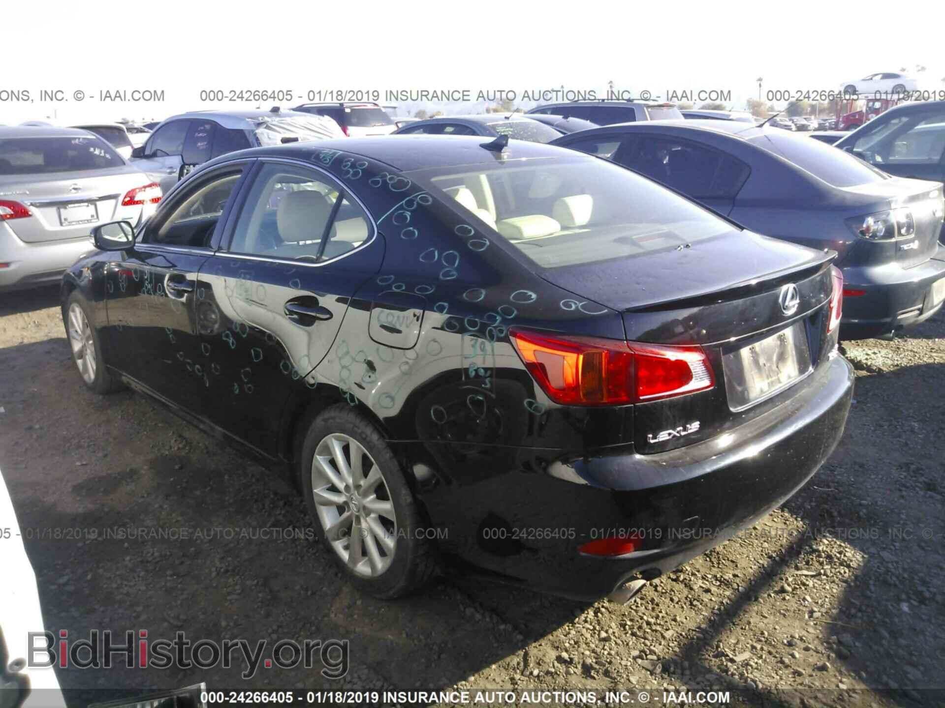 2009 LEXUS IS - VIN: JTHBK262092086109 - Фото 3
