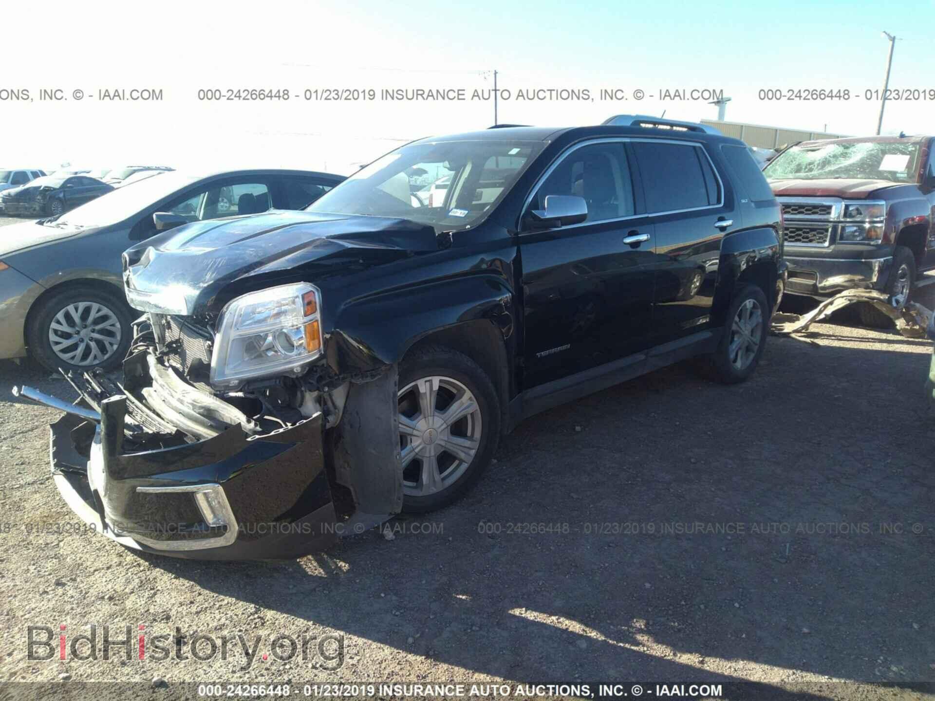2016 GMC TERRAIN - VIN: 2GKFLPE38G6121846 - Фото 2