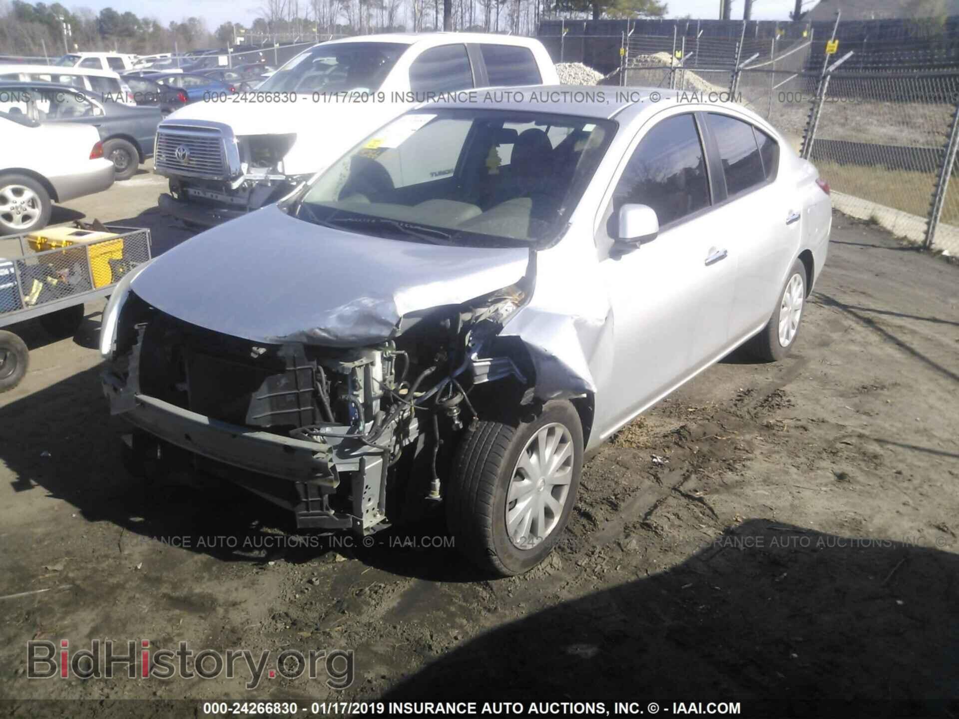 2012 NISSAN VERSA - VIN: 3N1CN7AP1CL858929 - Фото 2