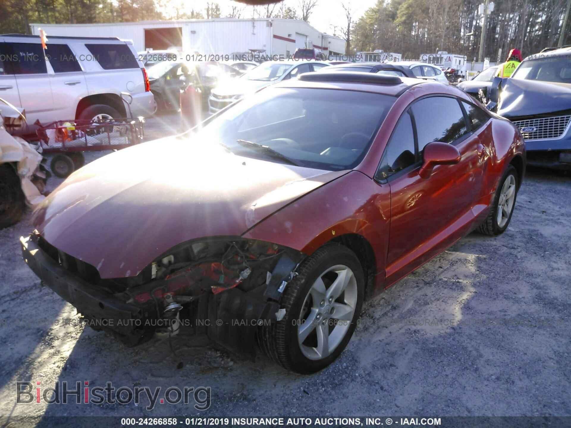2007 MITSUBISHI ECLIPSE - VIN: 4A3AK24F17E028389 - Photo 2
