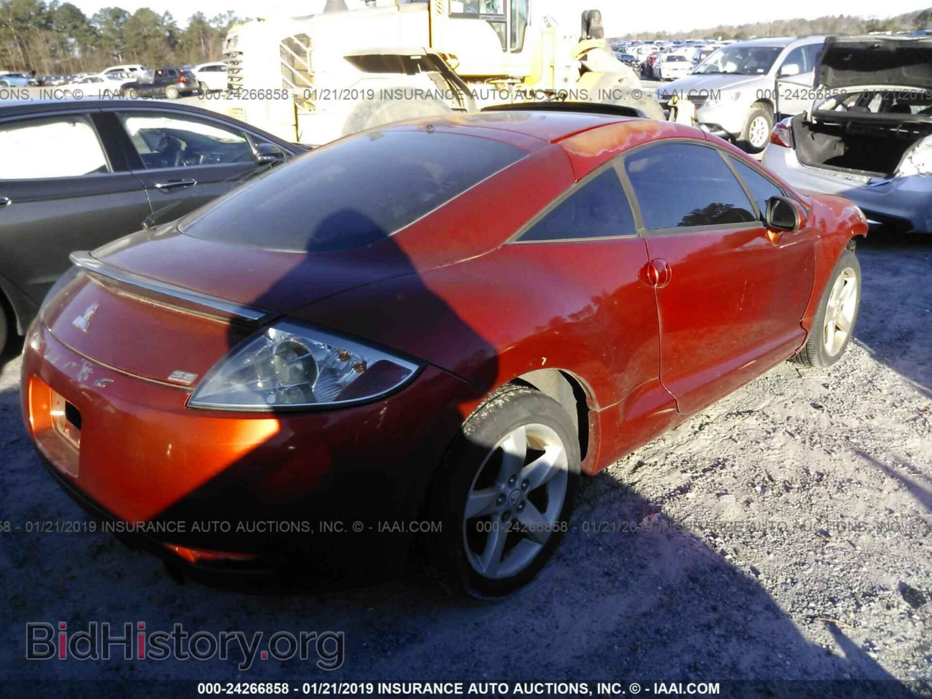 2007 MITSUBISHI ECLIPSE - VIN: 4A3AK24F17E028389 - Photo 4