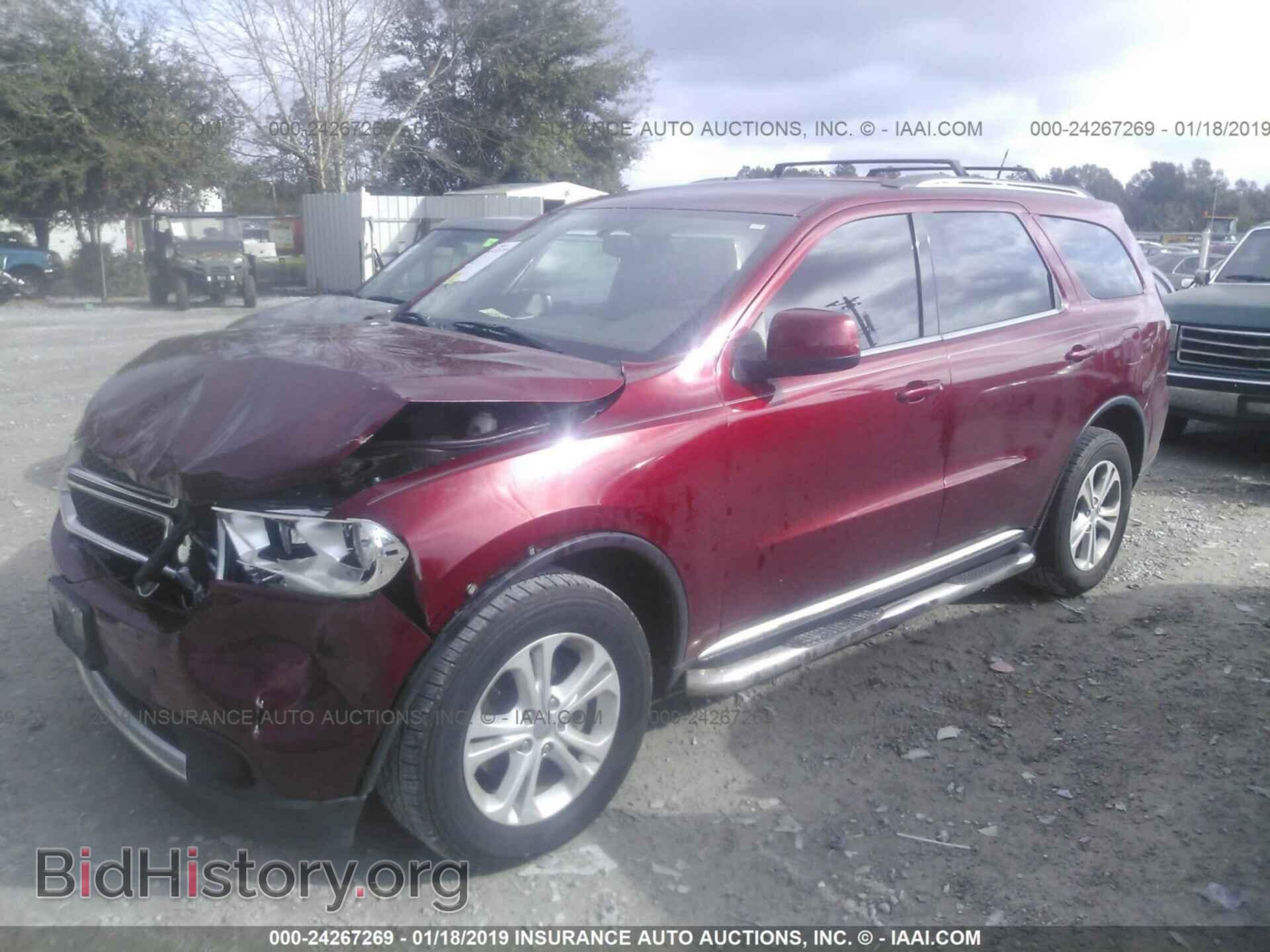 2013 DODGE DURANGO - VIN: 1C4RDHAGXDC527411 - Фото 2