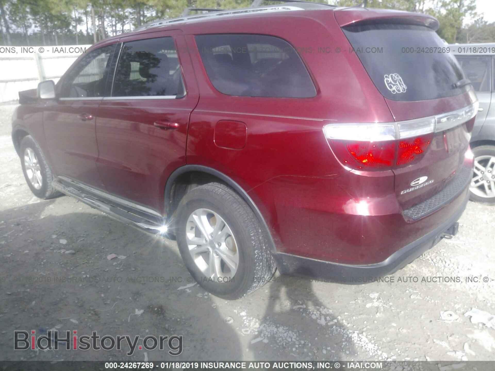 2013 DODGE DURANGO - VIN: 1C4RDHAGXDC527411 - Фото 3