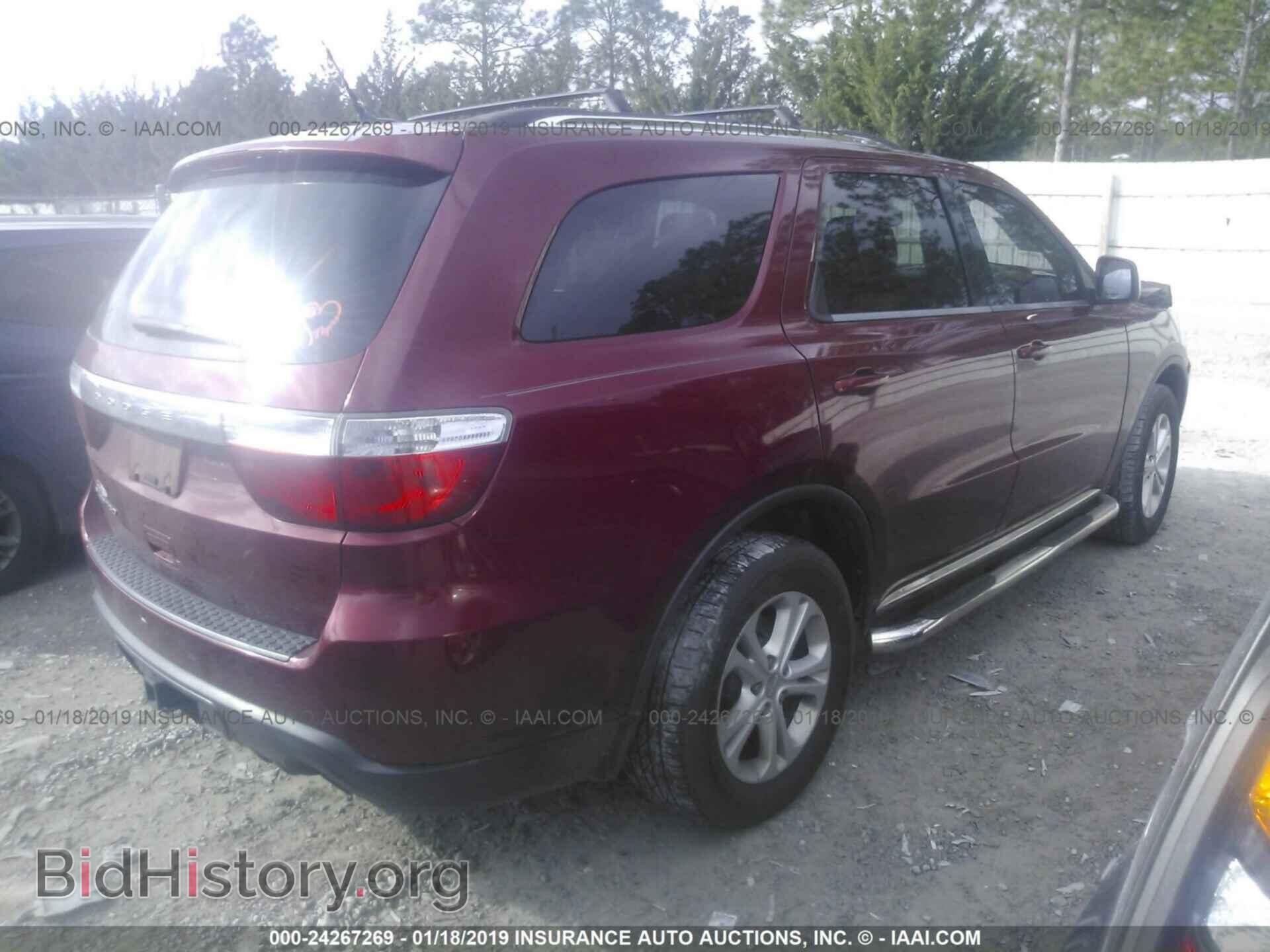 2013 DODGE DURANGO - VIN: 1C4RDHAGXDC527411 - Фото 4