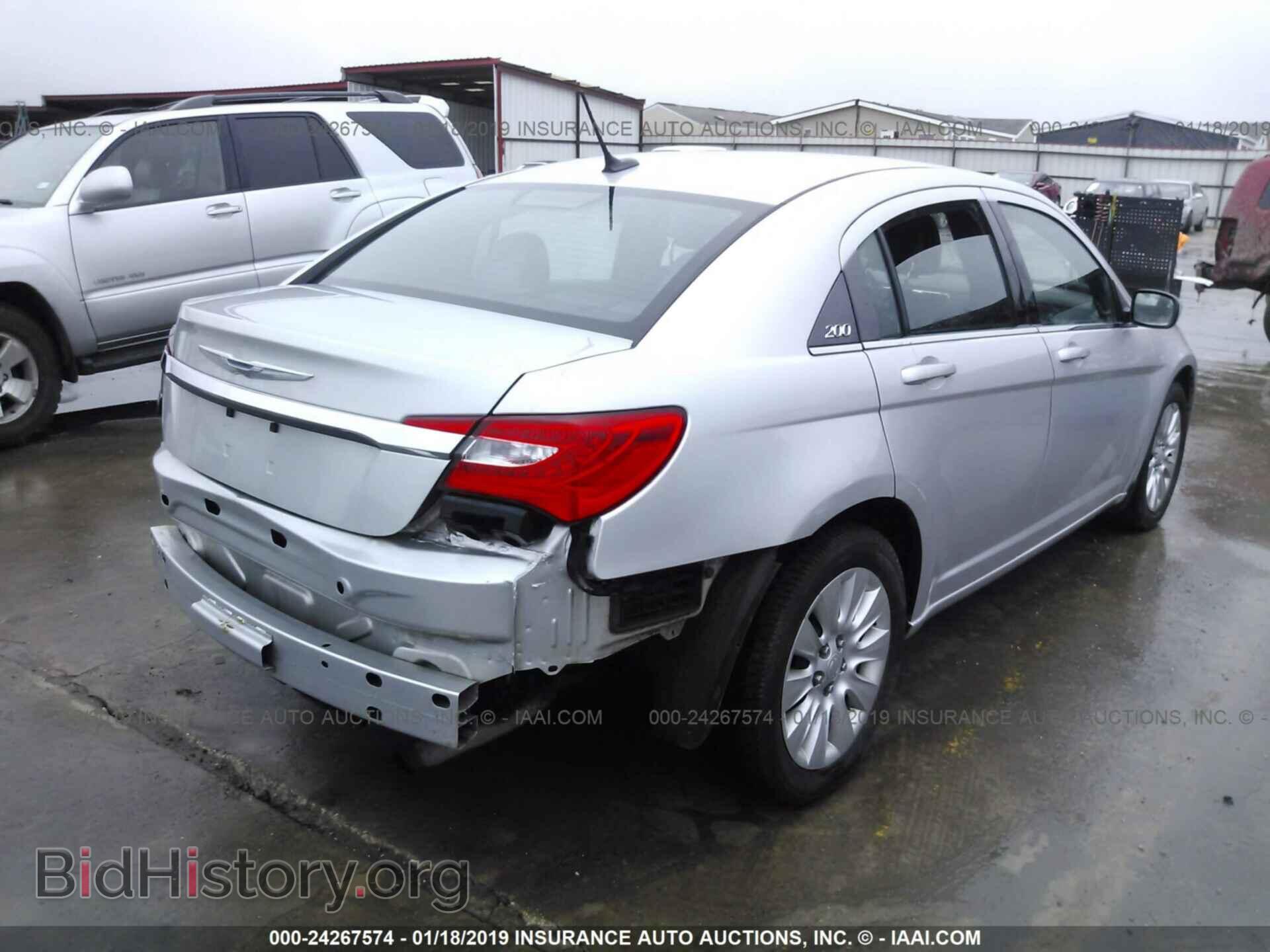 2012 CHRYSLER 200 - VIN: 1C3CCBAB7CN291611 - Photo 4