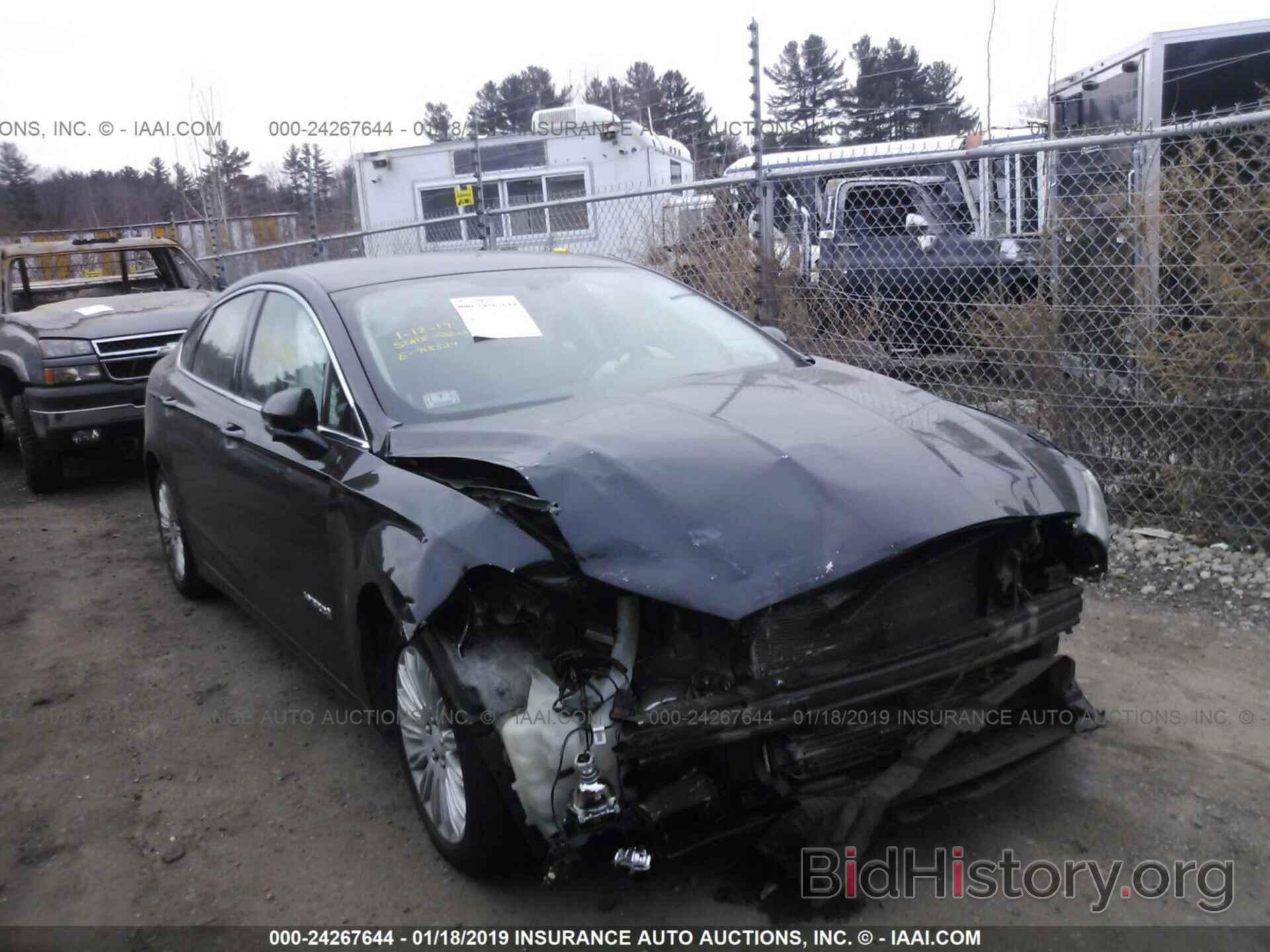 Photo 3FA6P0LU1FR201862 - FORD FUSION 2015