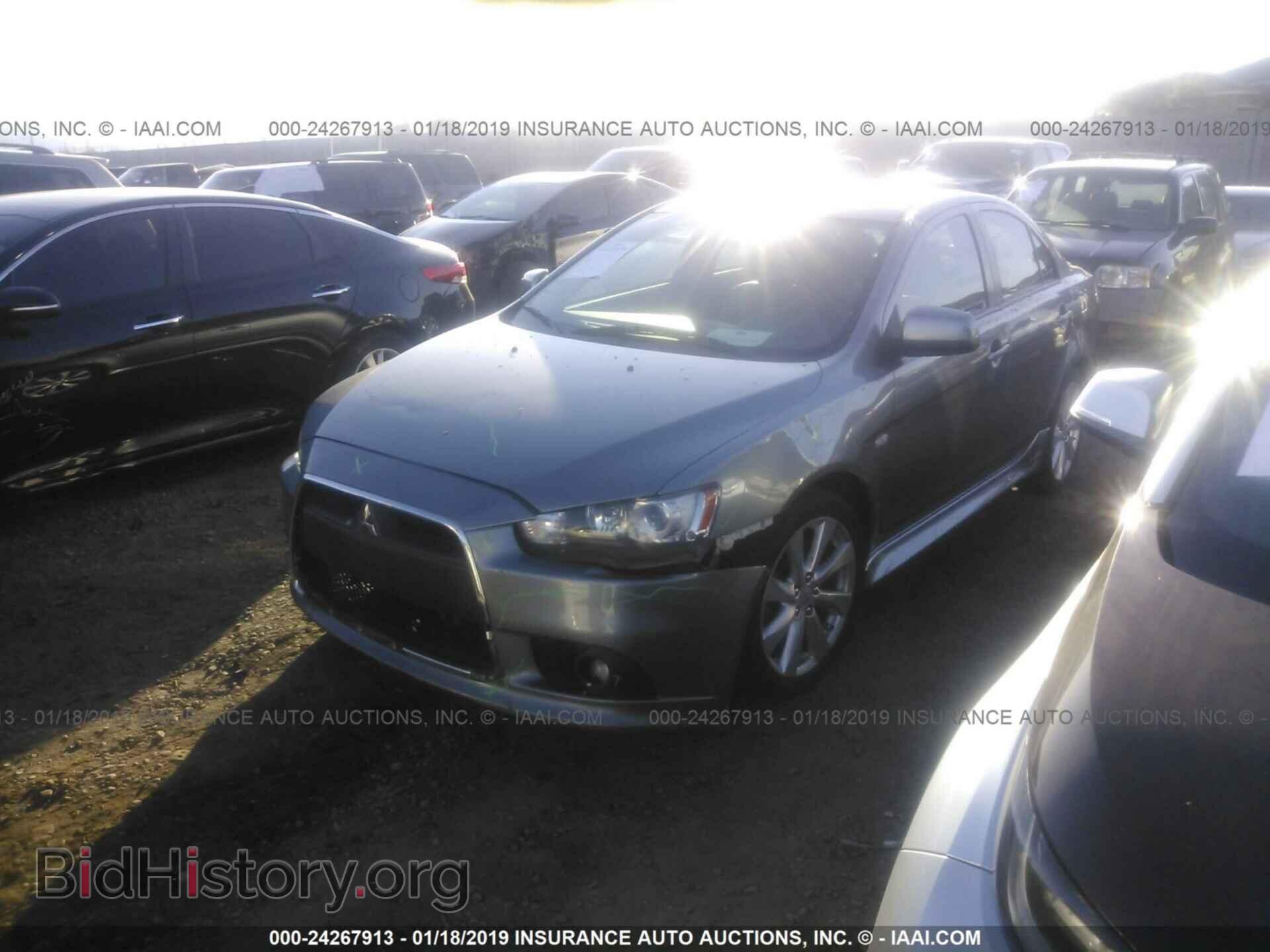 2012 MITSUBISHI LANCER - VIN: JA32U8FWXCU016743 - Фото 2