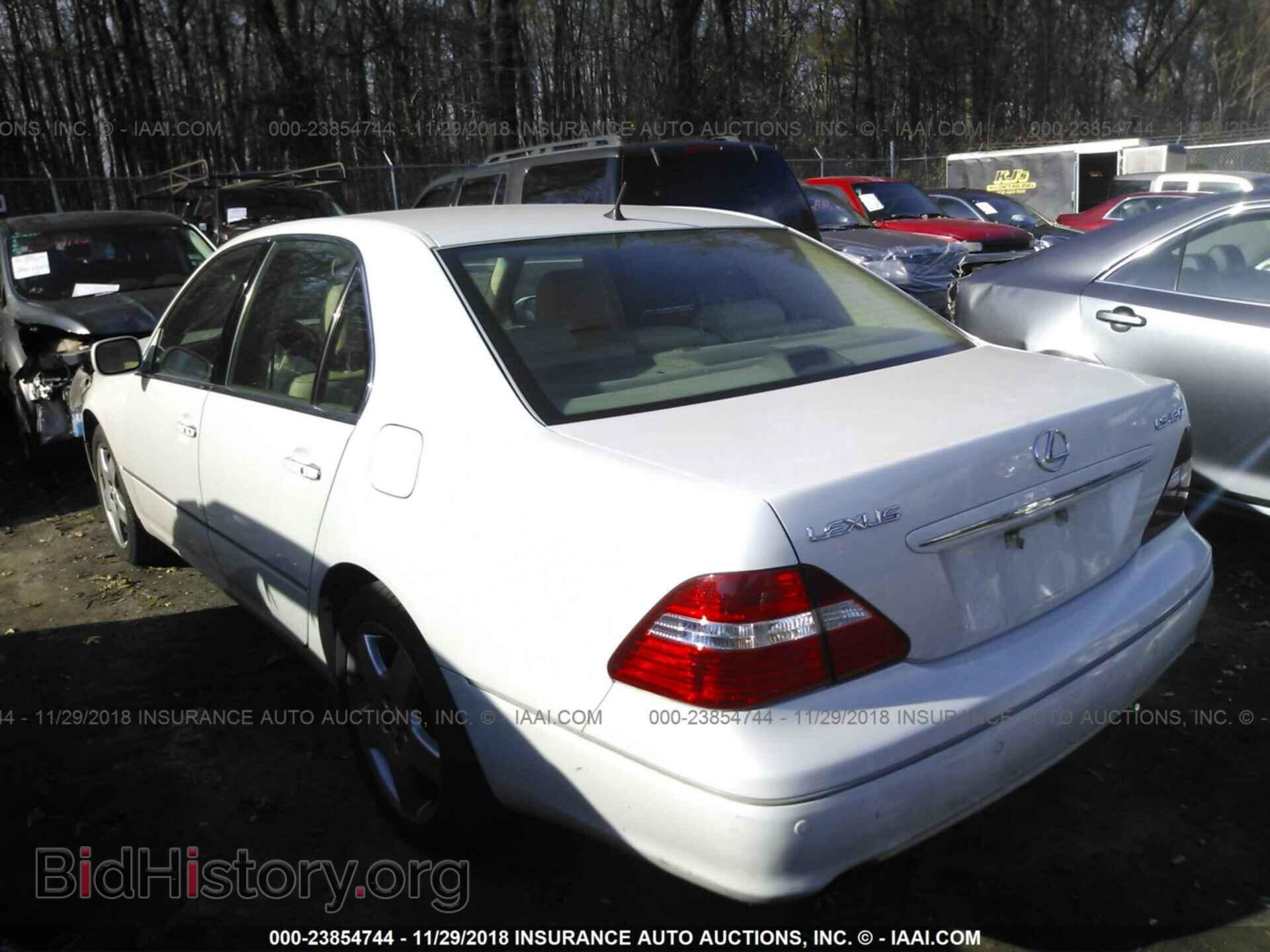 2005 LEXUS LS - VIN: JTHBN36F255015504 - Photo 3