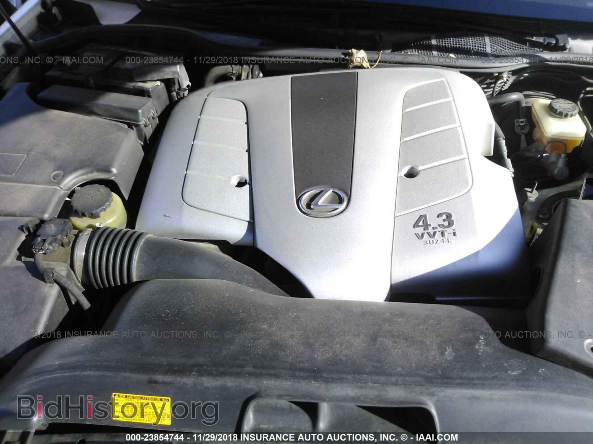 2005 LEXUS LS - VIN: JTHBN36F255015504 - Photo 10