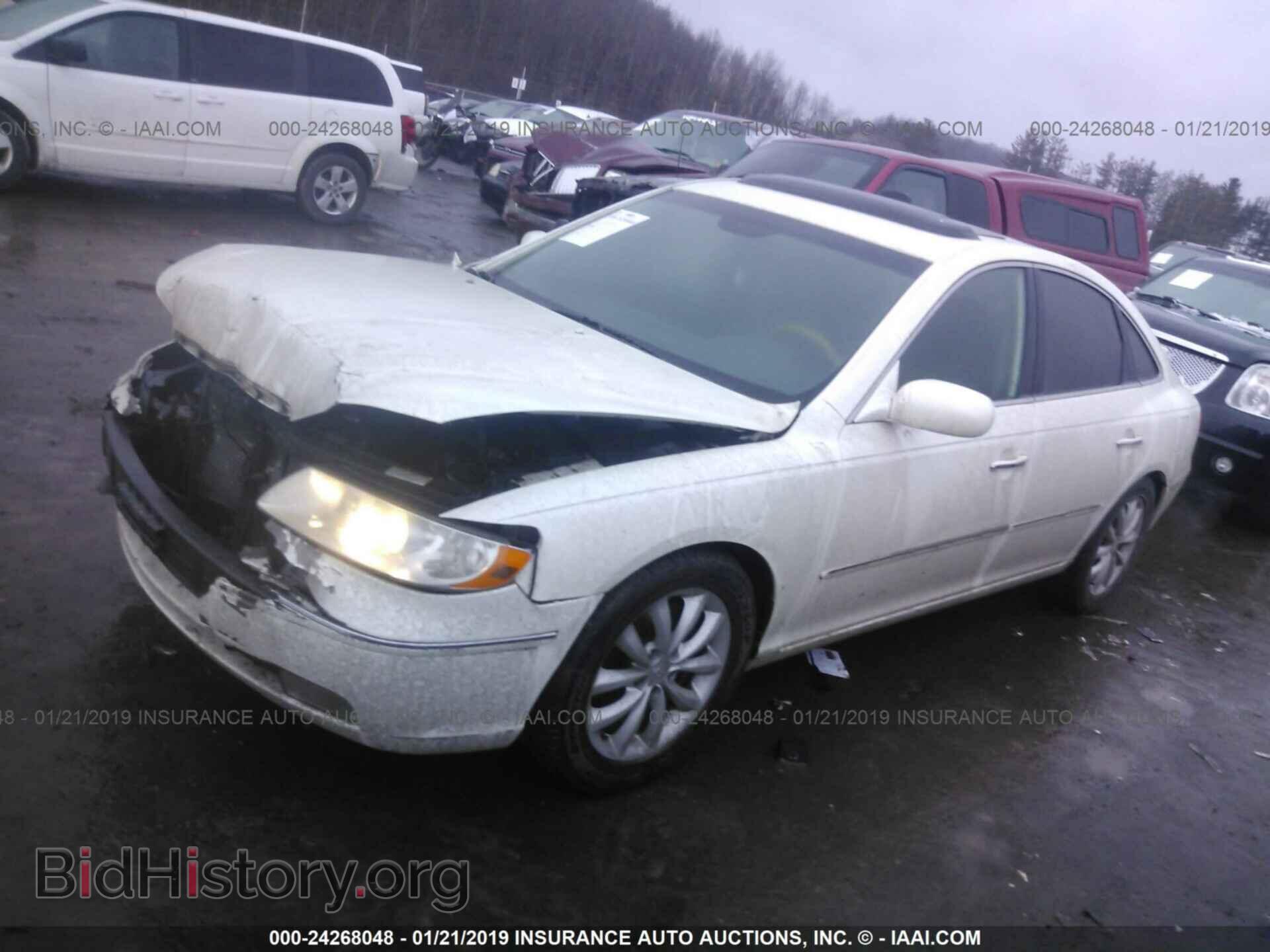 2006 HYUNDAI AZERA - VIN: KMHFC46FX6A045191 - Фото 2