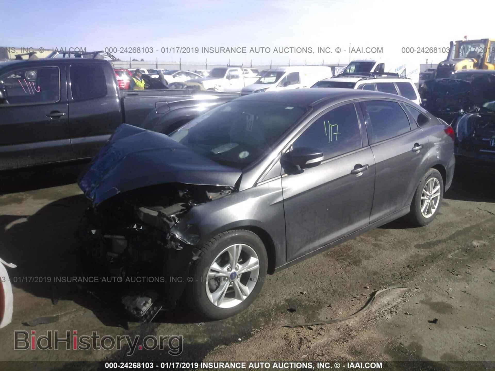 2015 FORD FOCUS - VIN: 1FADP3F29FL385305 - Фото 2