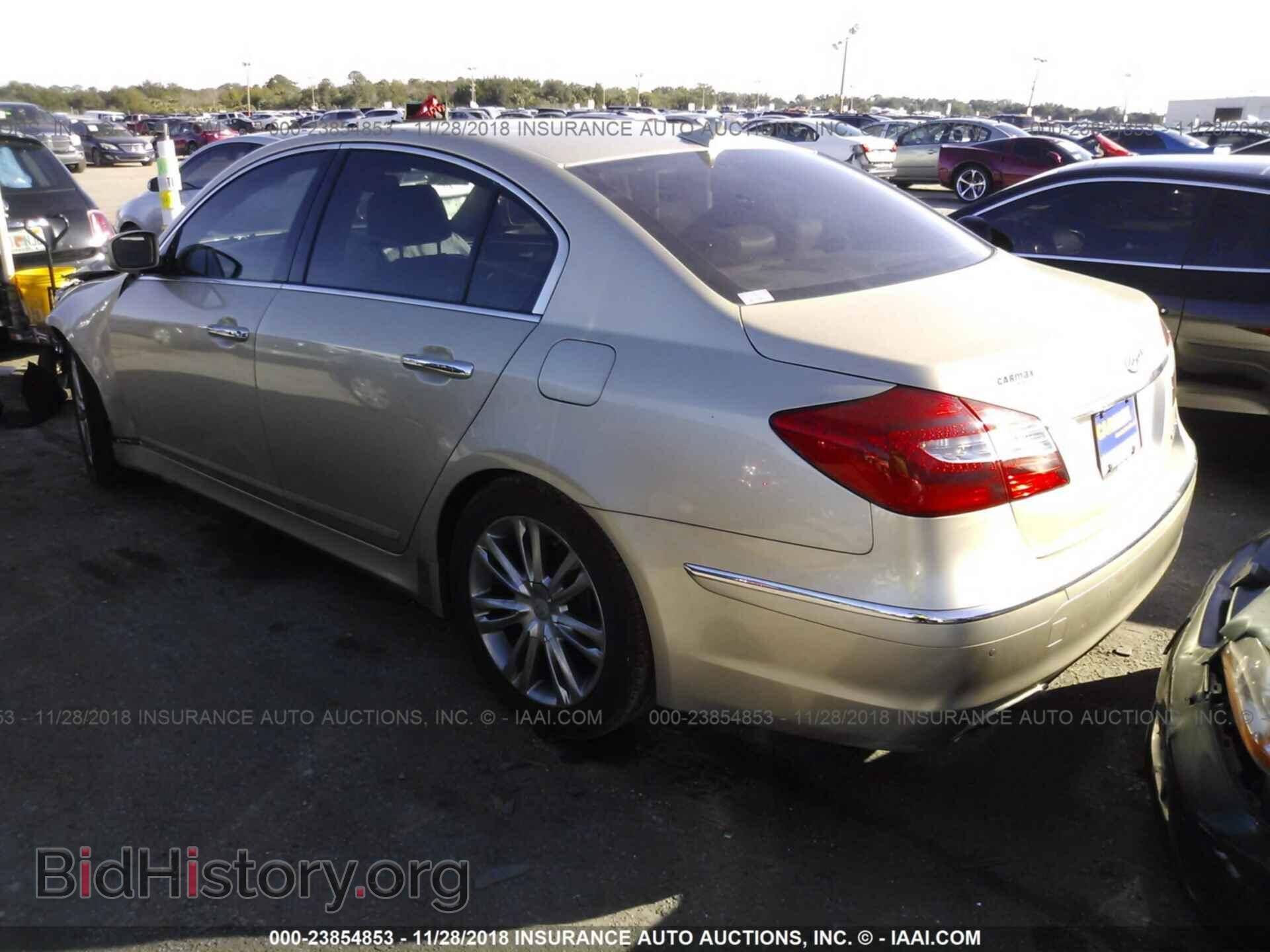 2012 HYUNDAI GENESIS - VIN: KMHGC4DD4CU199329 - Фото 3