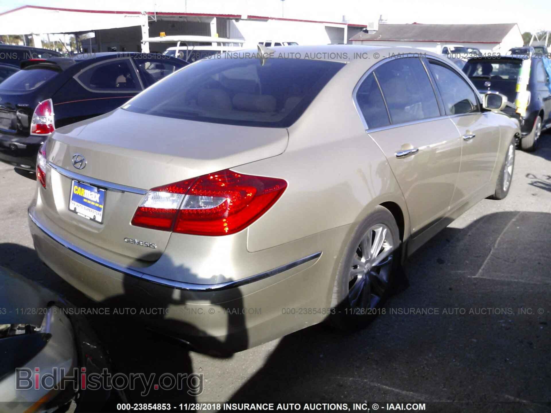 2012 HYUNDAI GENESIS - VIN: KMHGC4DD4CU199329 - Фото 4