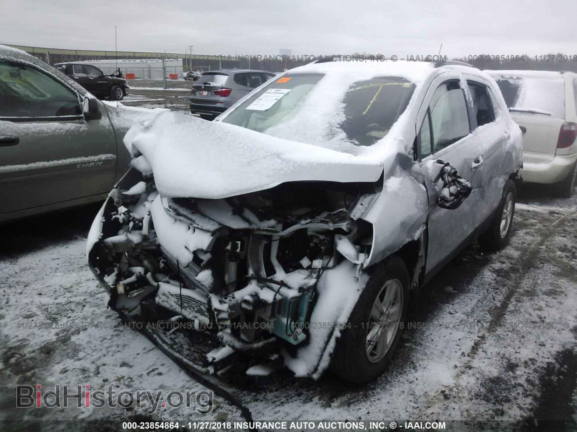 2017 CHEVROLET TRAX - VIN: KL7CJLSB1HB190334 - Фото 2
