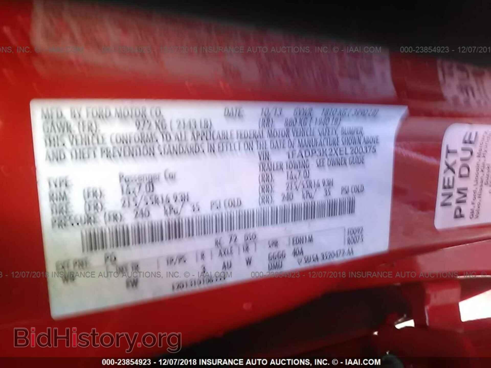 2014 FORD FOCUS - VIN: 1FADP3K2XEL200375 - Photo 9