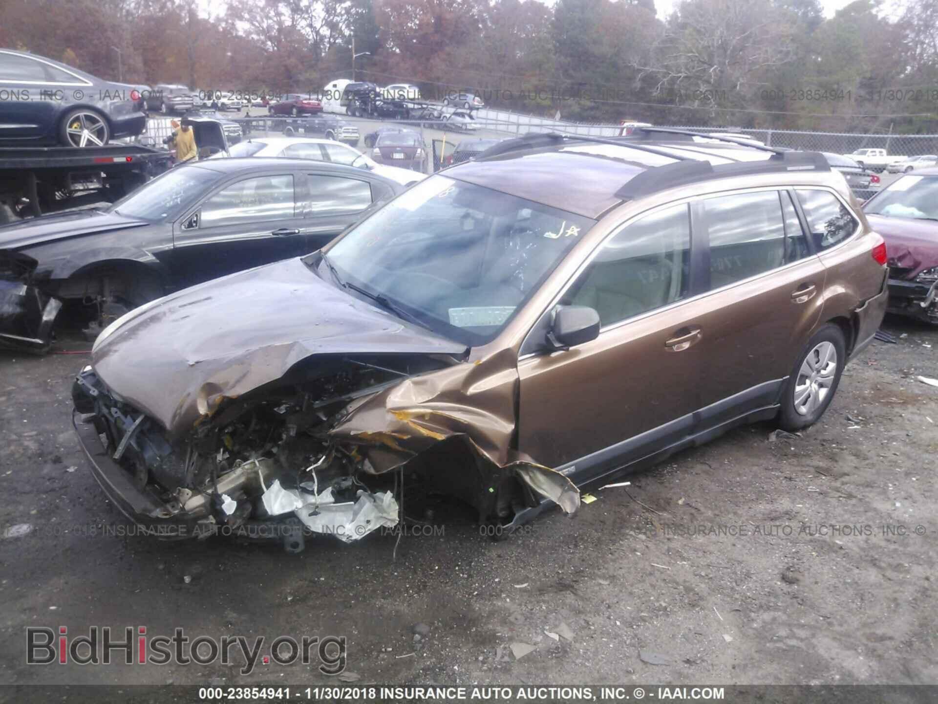 2011 SUBARU OUTBACK - VIN: 4S4BRBAC1B3357350 - Фото 2