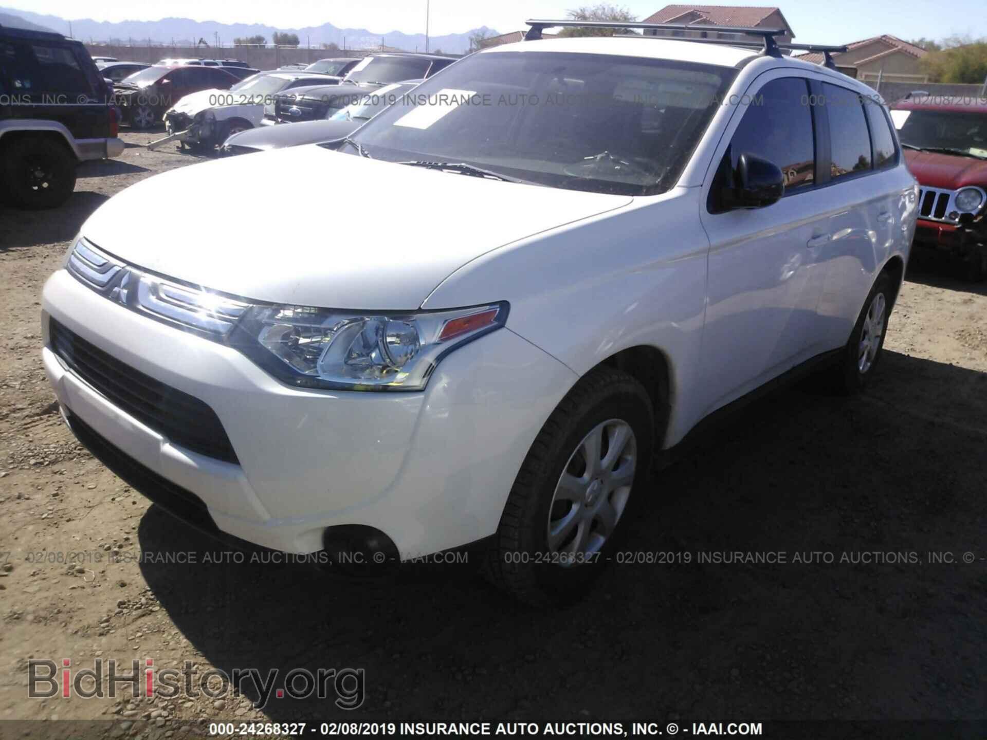 2014 MITSUBISHI OUTLANDER - VIN: JA4AD2A33EZ017420 - Фото 2